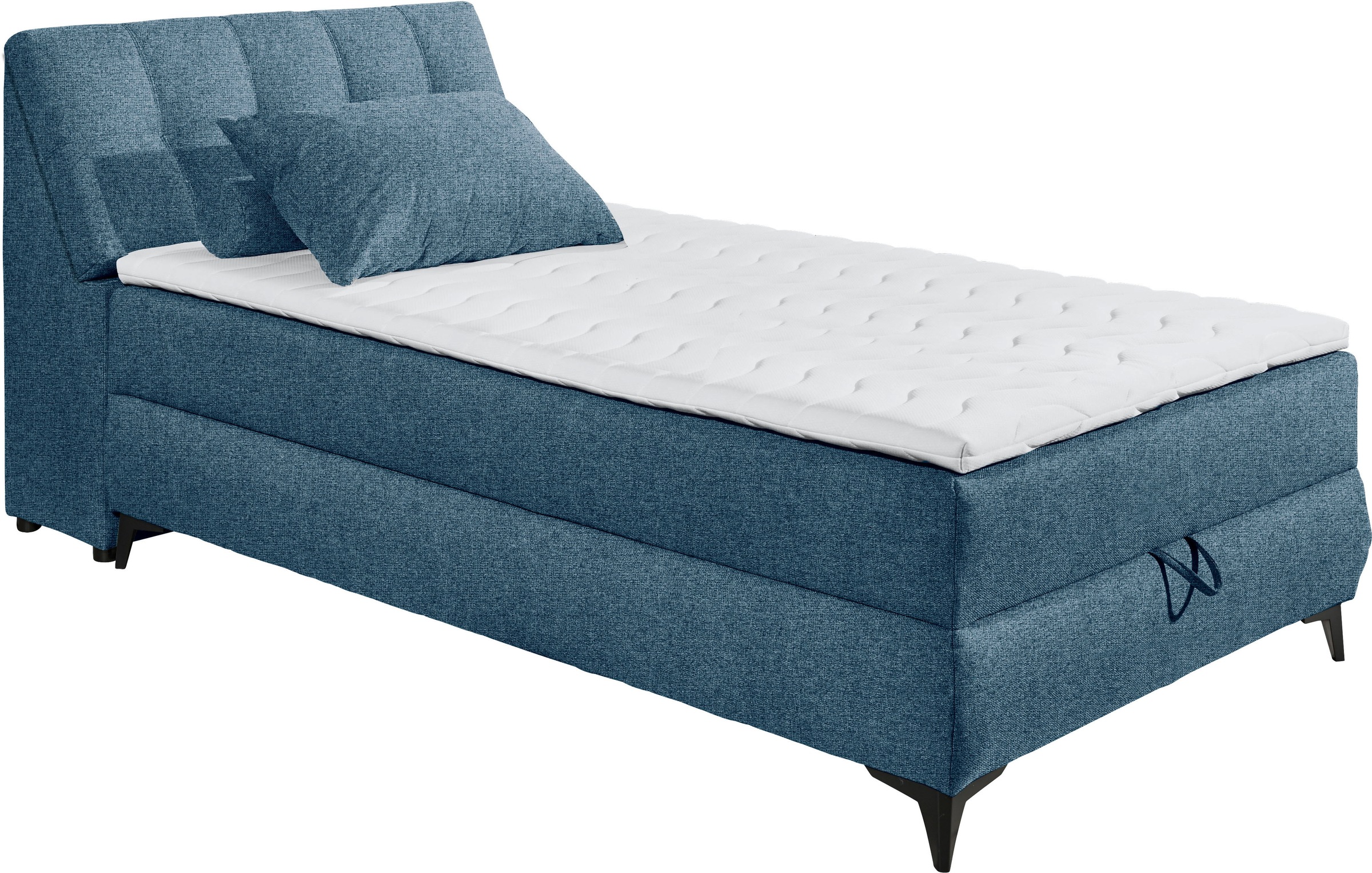 ED EXCITING DESIGN Boxbett "Atlantis", mit Bettkasten und Stauraum im Kopft günstig online kaufen