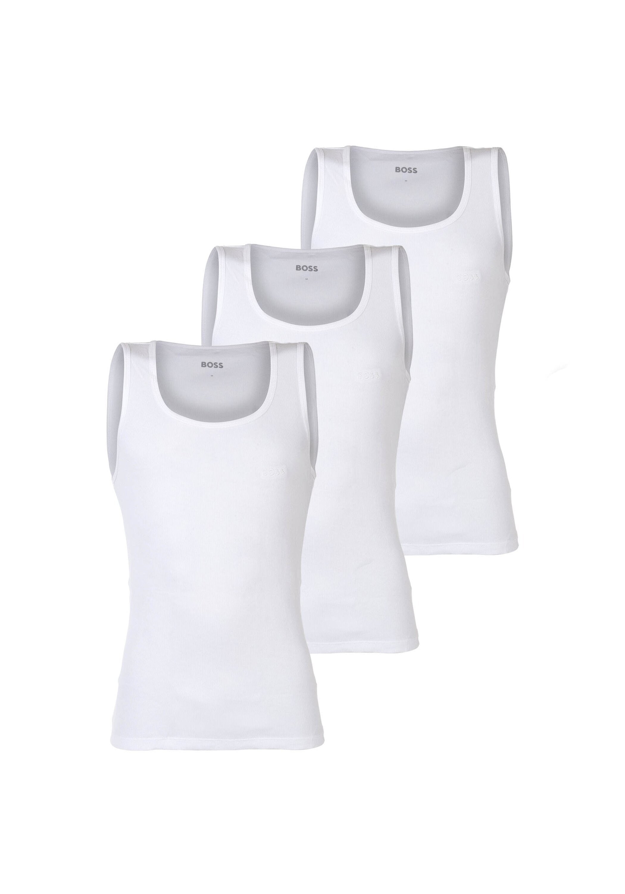 BOSS Unterhemd "Unterhemd TankTop3P RibClassic 3er Pack"