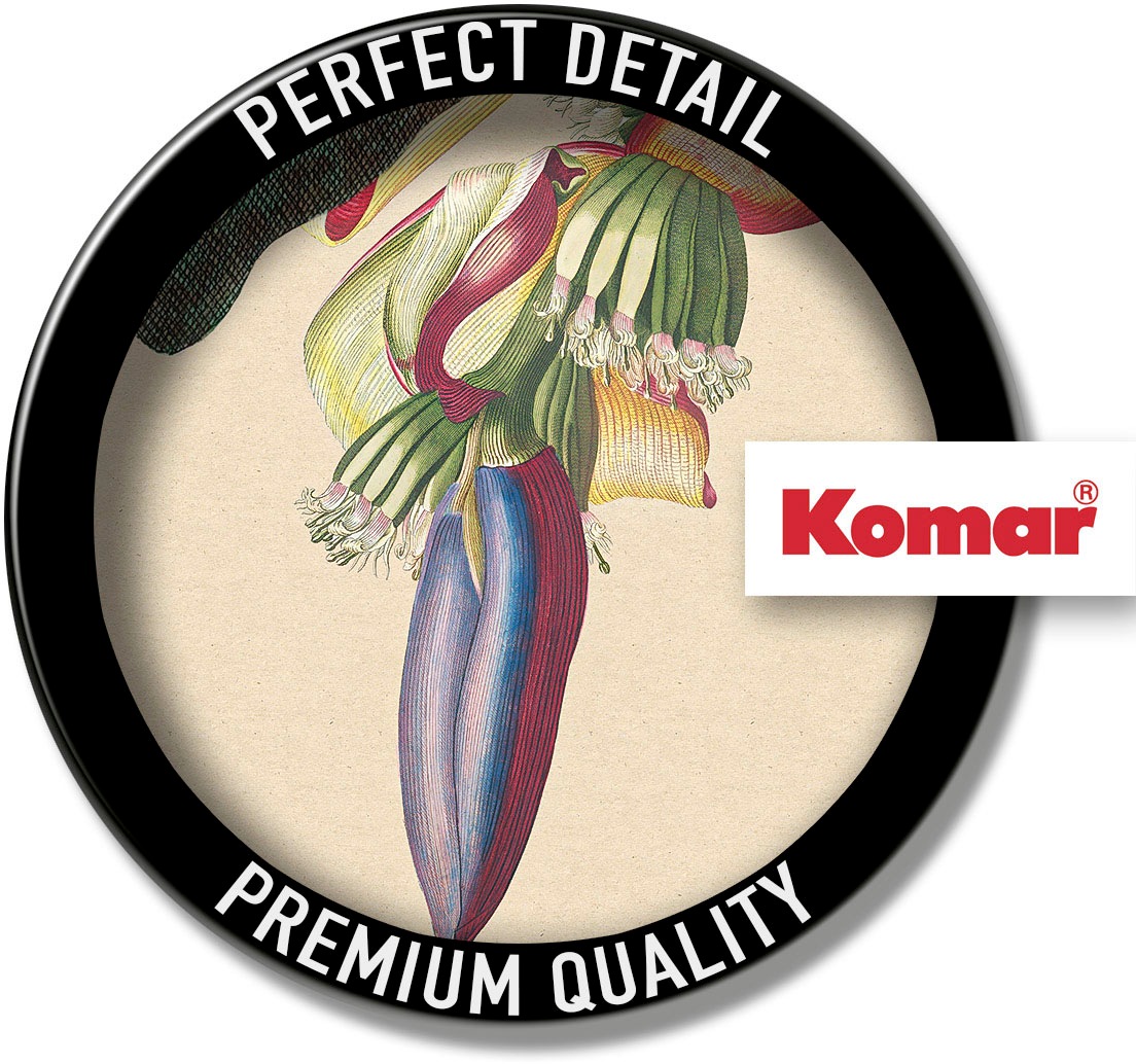 Komar Bild »Banana Heart« Natur 1 Stk. tlg. Wandbild zur Dekoration - ohne Rahmen