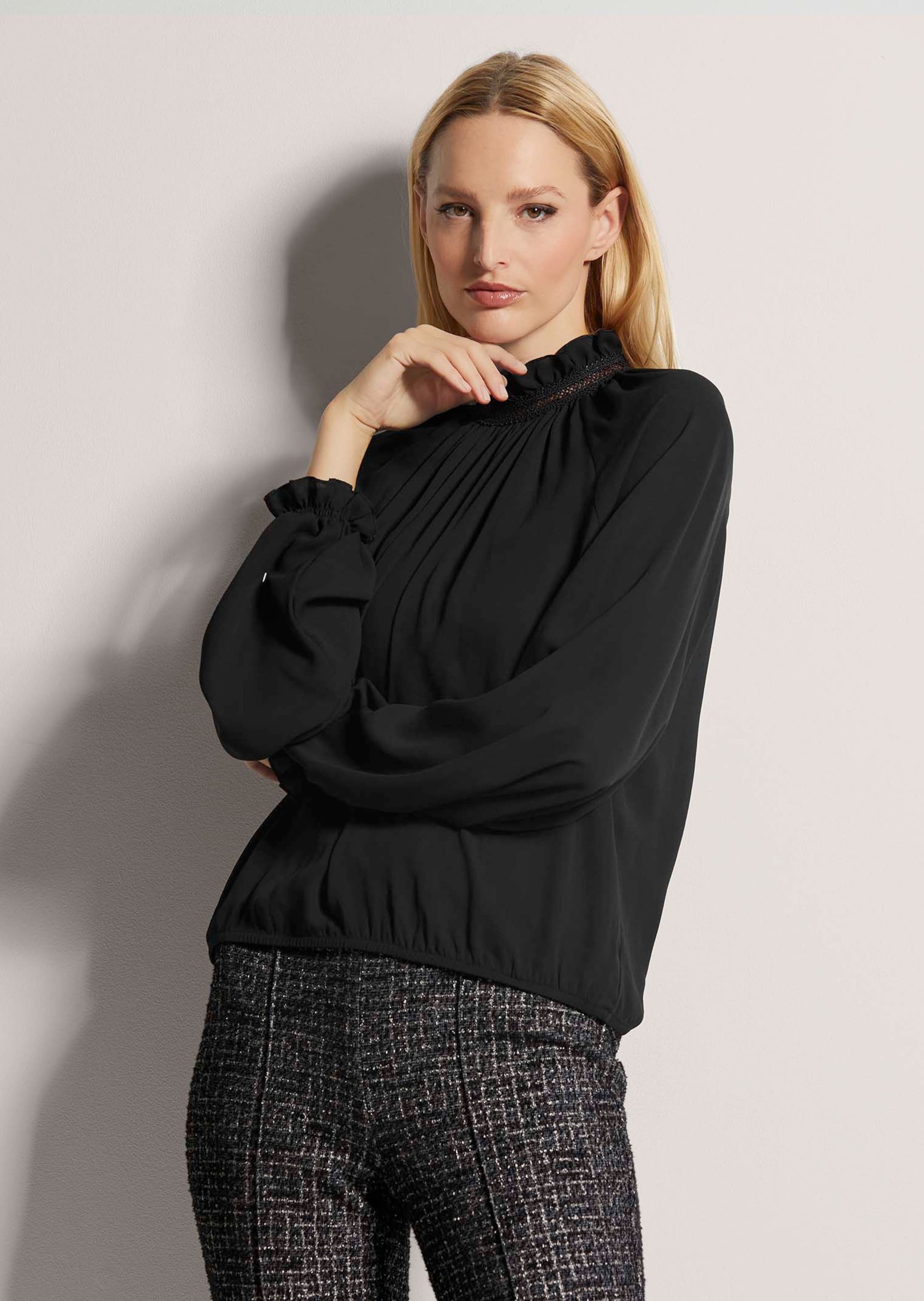 MADELEINE Langarmbluse "Blusenset Blusenset mit Rüschenakzenten" günstig online kaufen