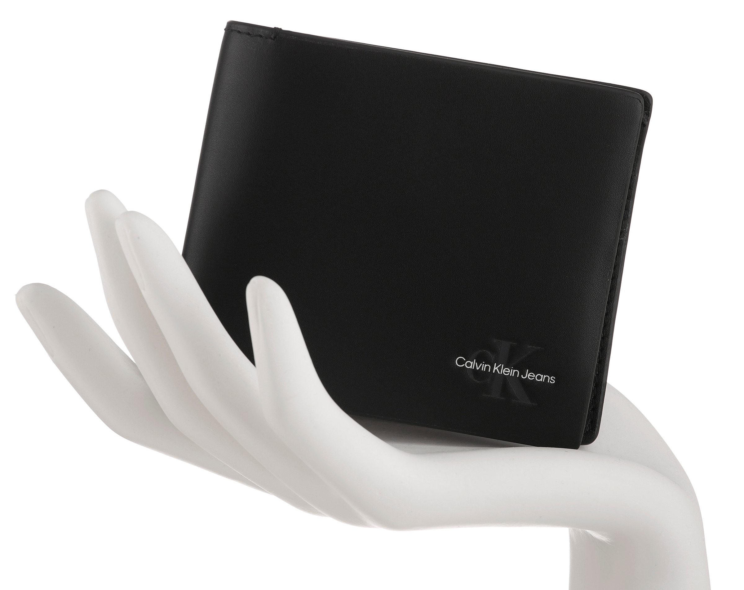 Calvin Klein Jeans Geldbörse »MONOGRAM SOFT BIFOLD W/COIN«