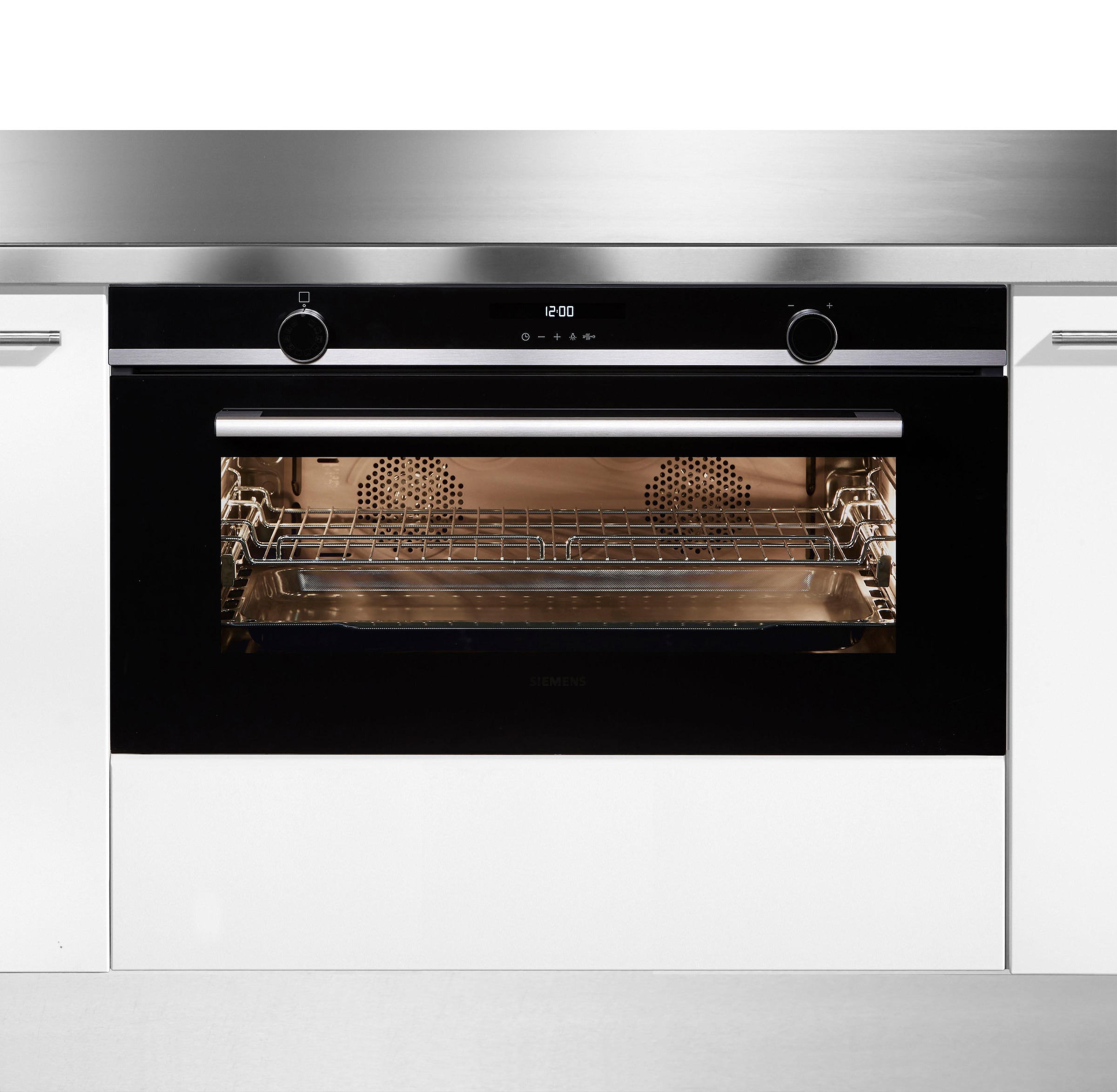 SIEMENS Einbaubackofen iQ500 "VB558C0S0", mit 1-fach-Teleskopauszug