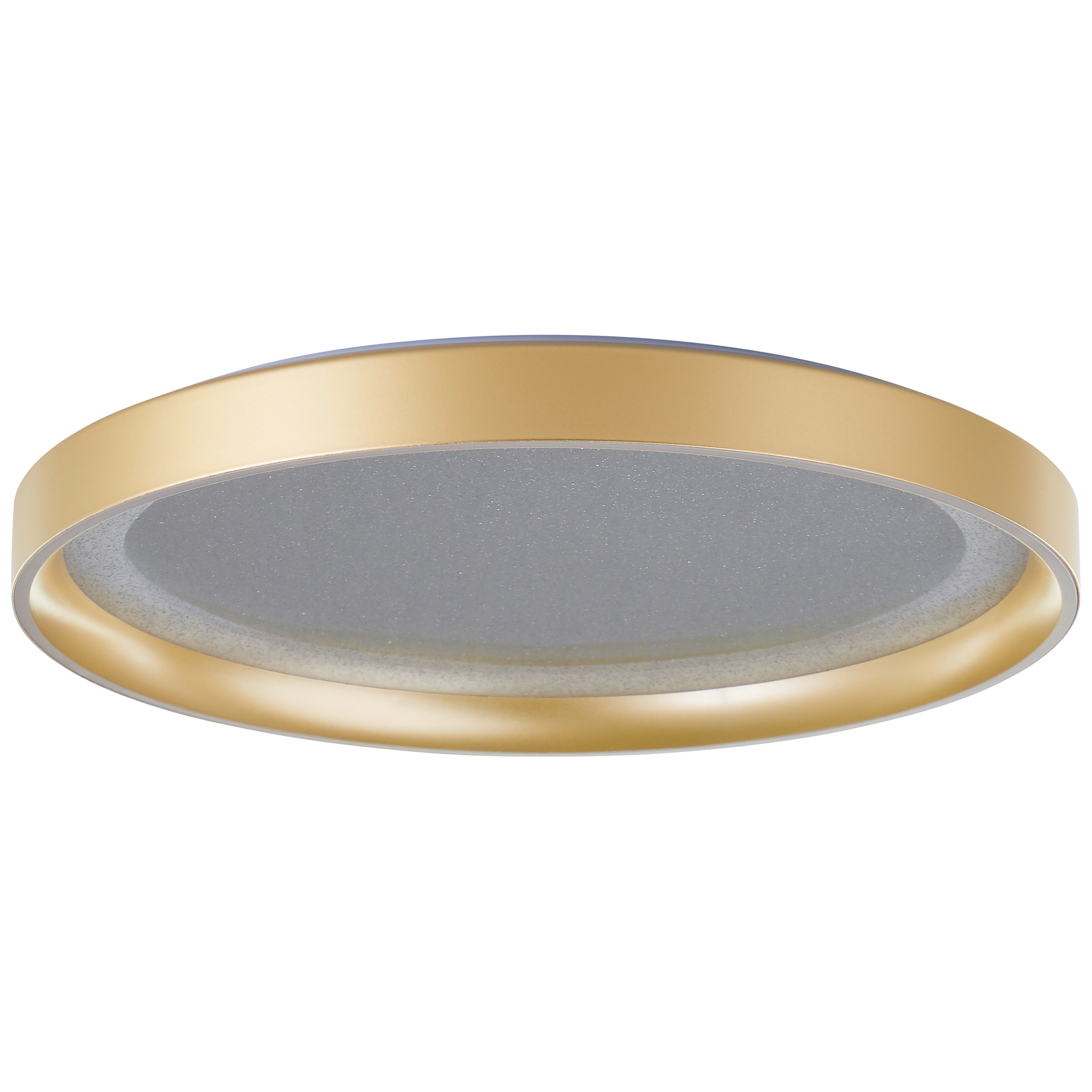 Brilliant LED Deckenleuchte »Quito«, LED-Deckenlampe, 33 cm, Glitzereffekt, 2700 lm, 3000 K, goldfarben
