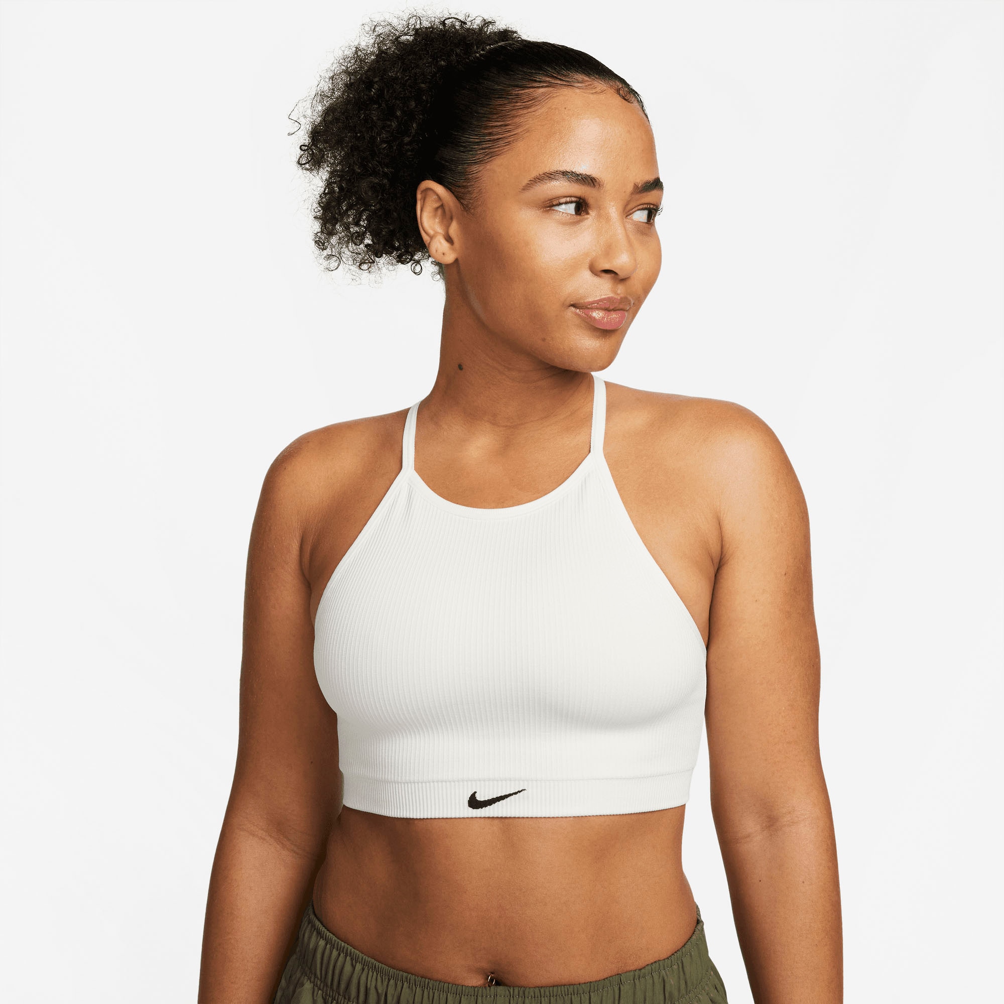 Nike Sport-BH »Dri-FIT Indy Seamless Women\'s Light-Support Padded Ribbed  Sports Bra« | BAUR