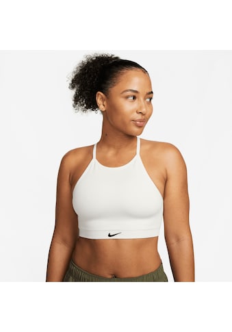 Sport-BH »Dri-FIT Indy Seamless Women's Light-Support Padded Ribbed Sports Bra«