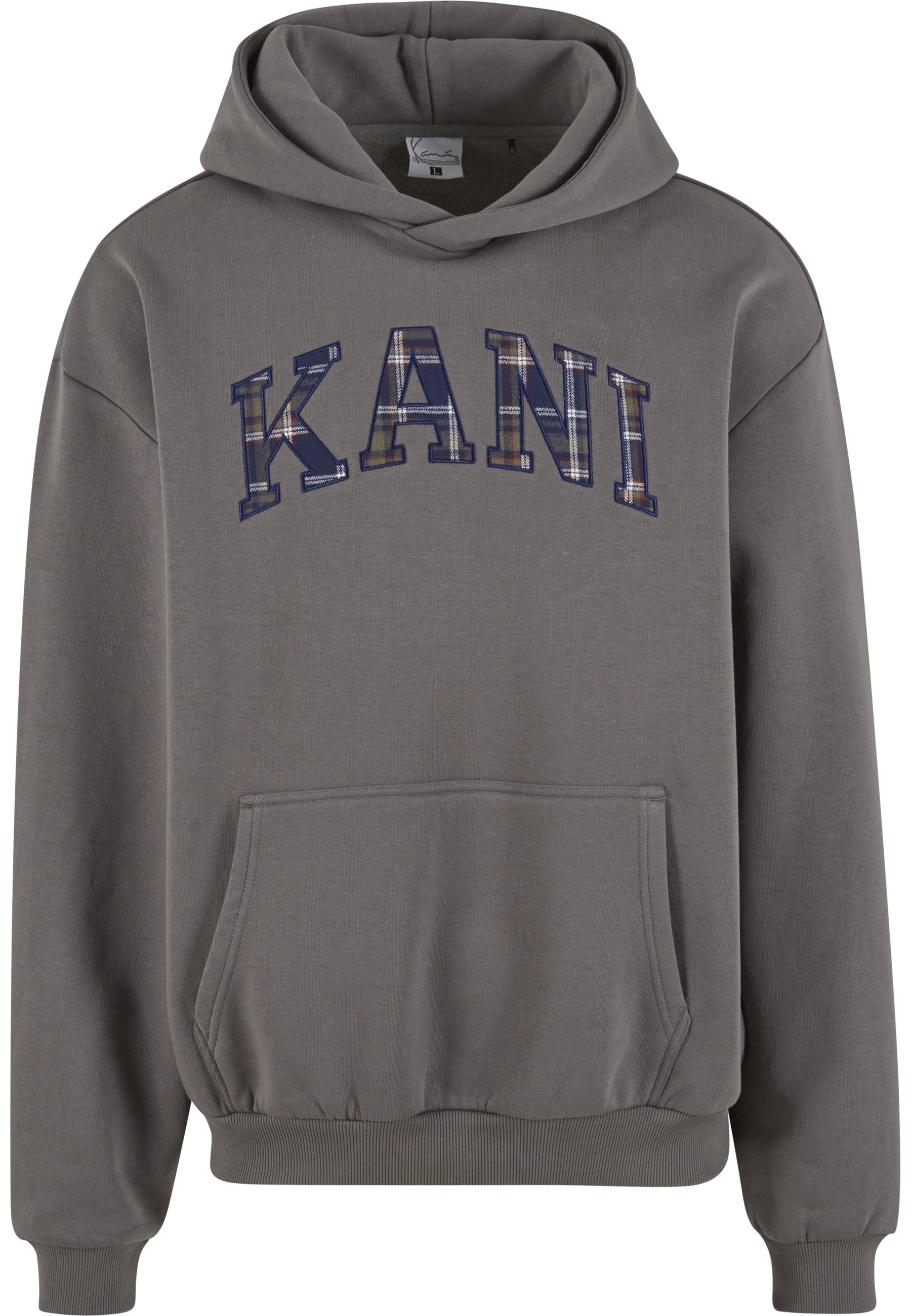 Karl Kani Kapuzensweatshirt "Karl Kani Serif Check Os Hoodie", 1