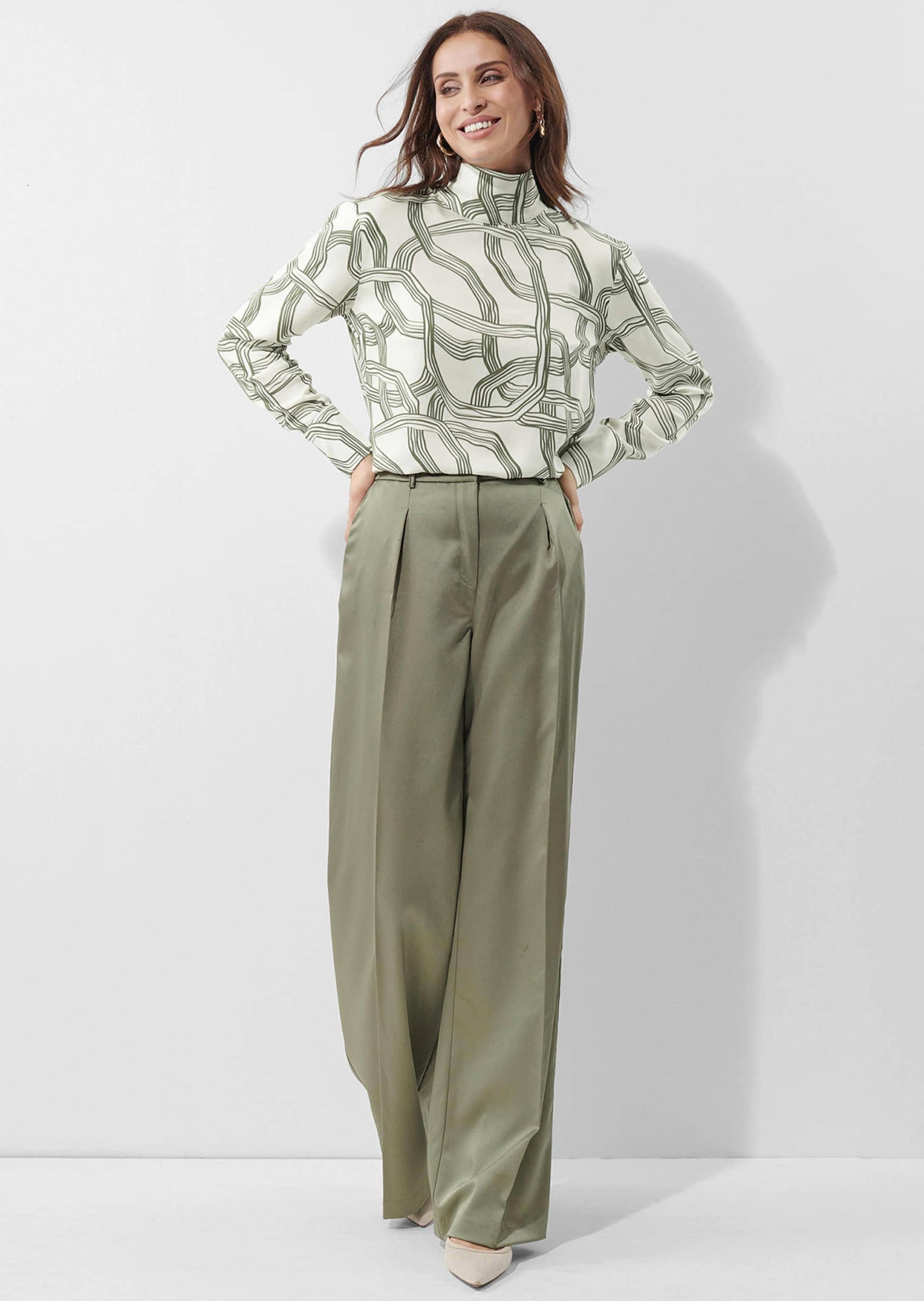 Thumbnail - Alba Moda Schlupfbluse "Bluse Bluse"