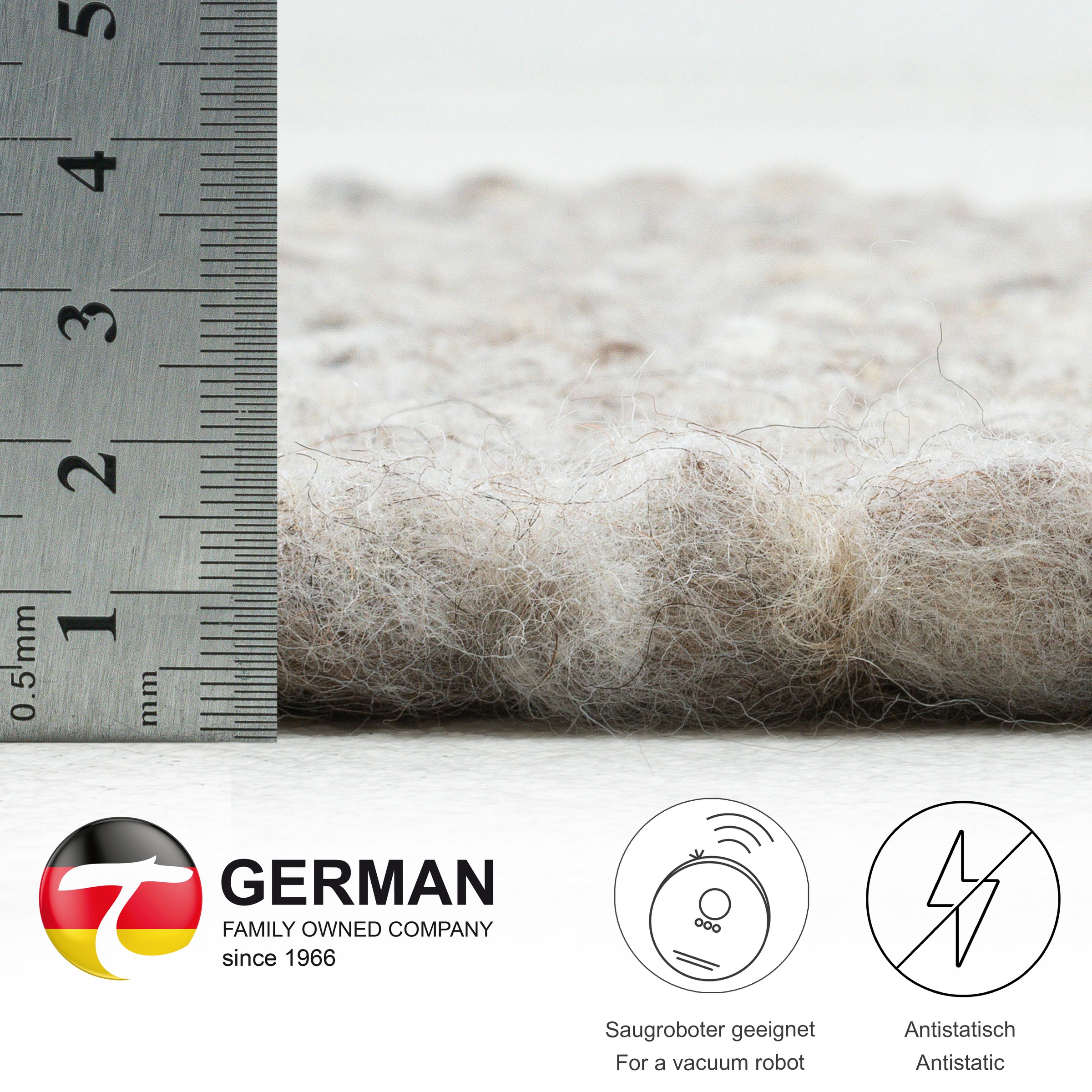 THEKO Alm-Glück Rug Sand Multi 250x350cm 3