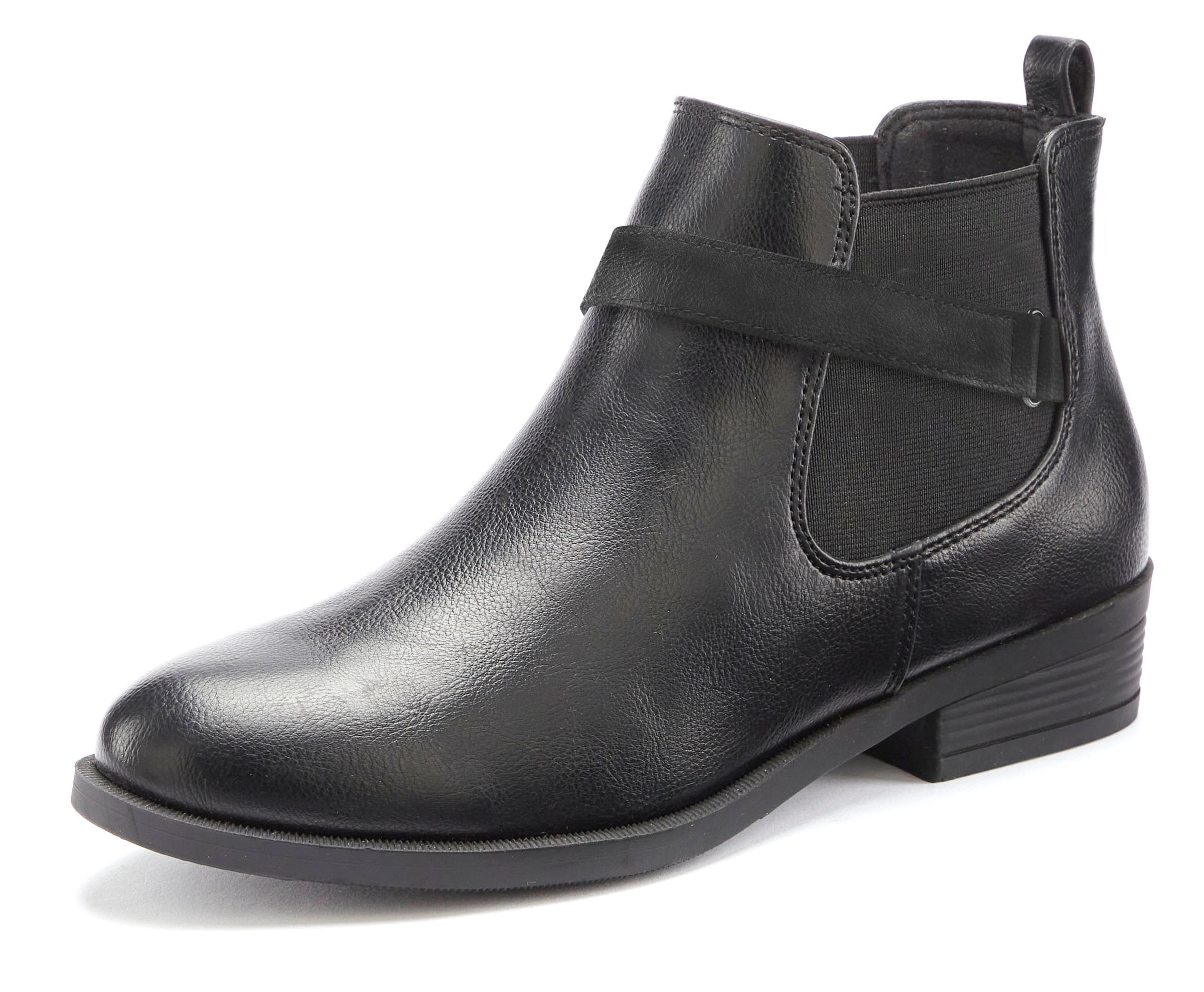 Vivance Chelseaboots, mit Stretch-Einsatz, Stiefelette, Ankle Boots VEGAN günstig online kaufen