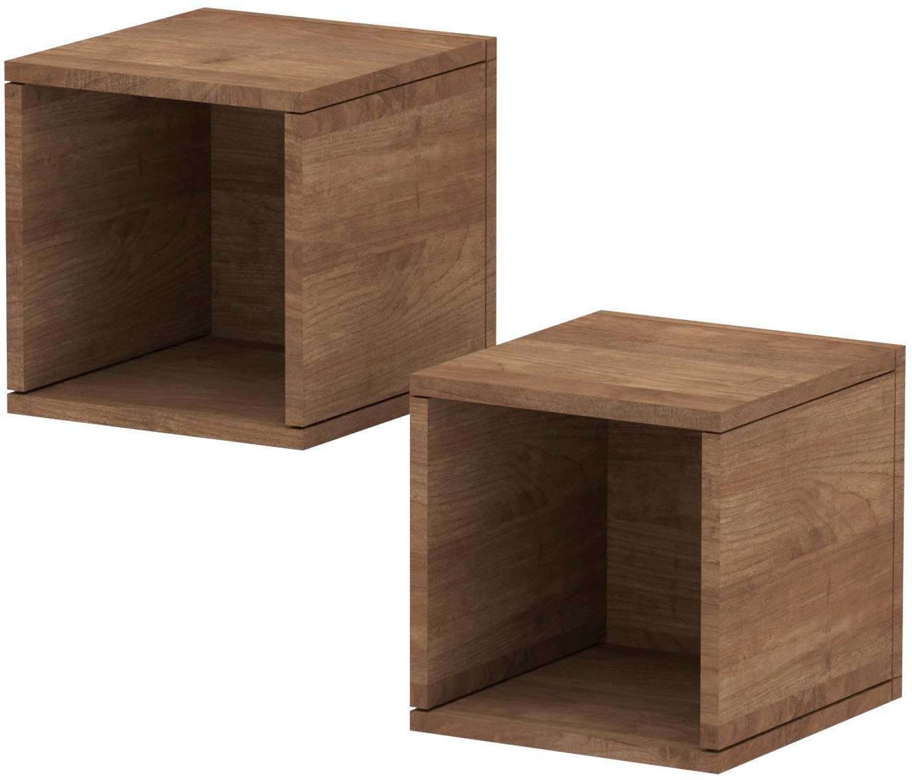 INOSIGN Wandregal "Infinity" Set, 2 kleine Würfelregale, 2 Stk. tlg. Würfel günstig online kaufen