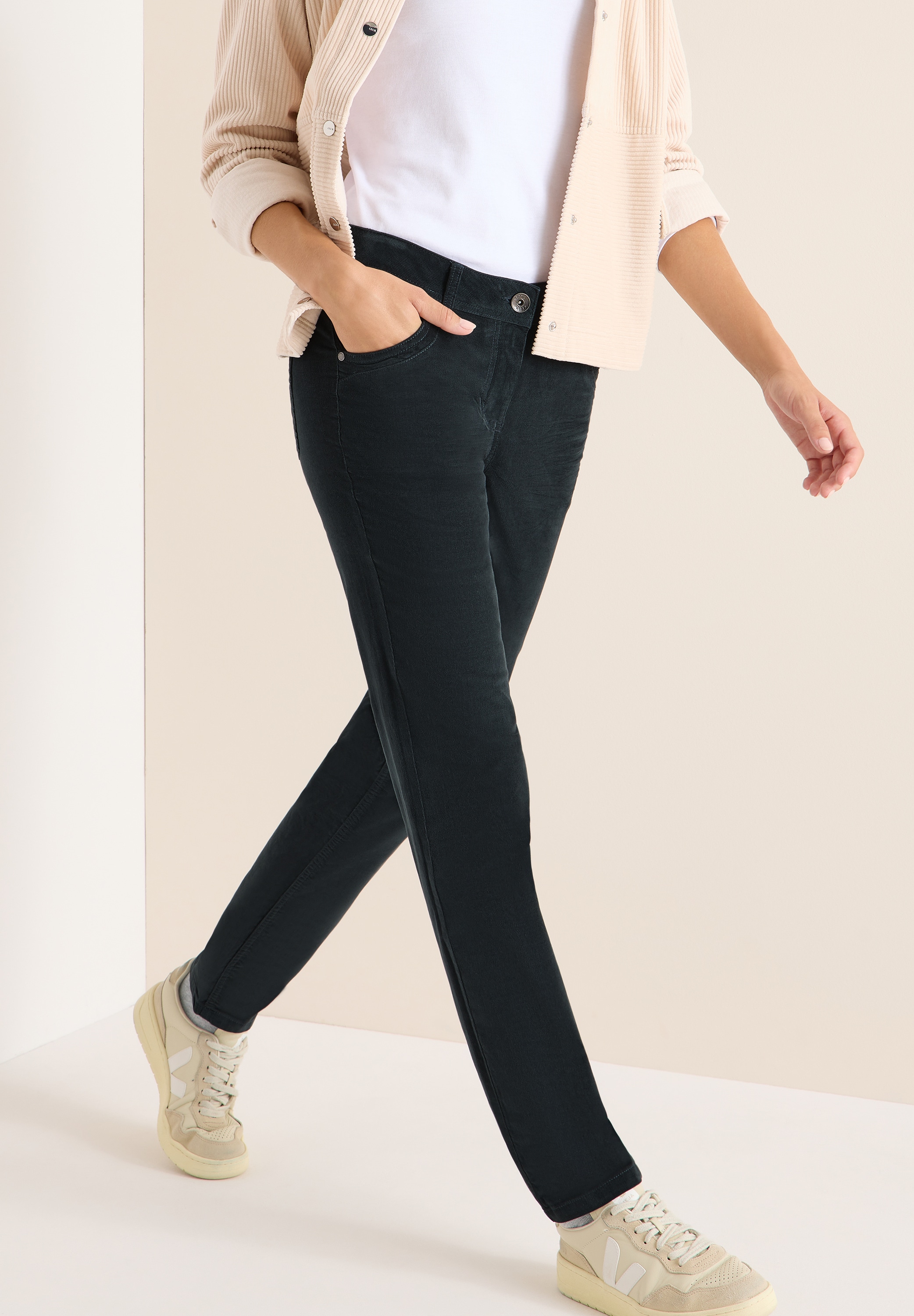 Cecil Cordhose  Middle Waist