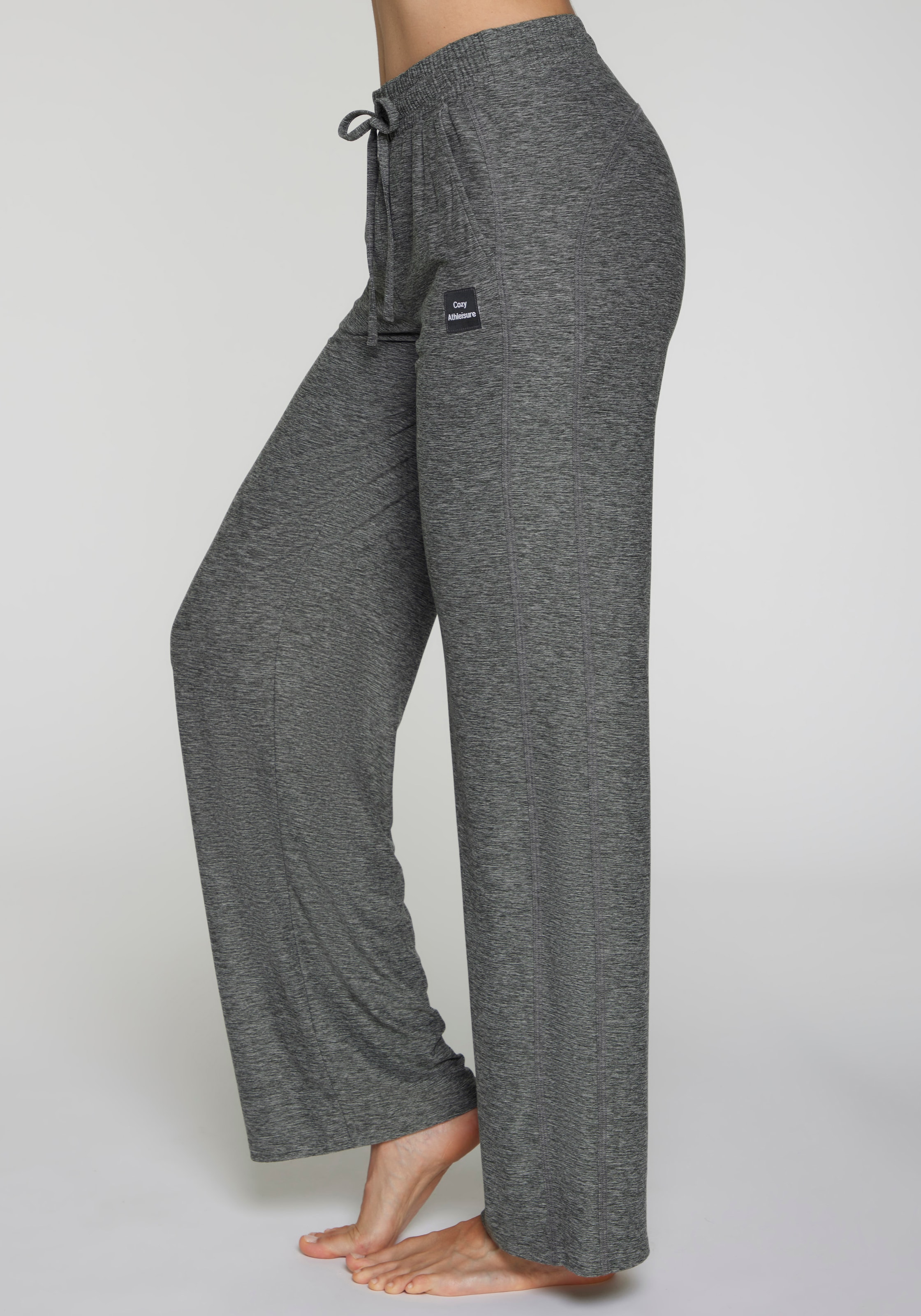 Vivance active Loungehose  mit weitem Bein und Teilungsnähte
