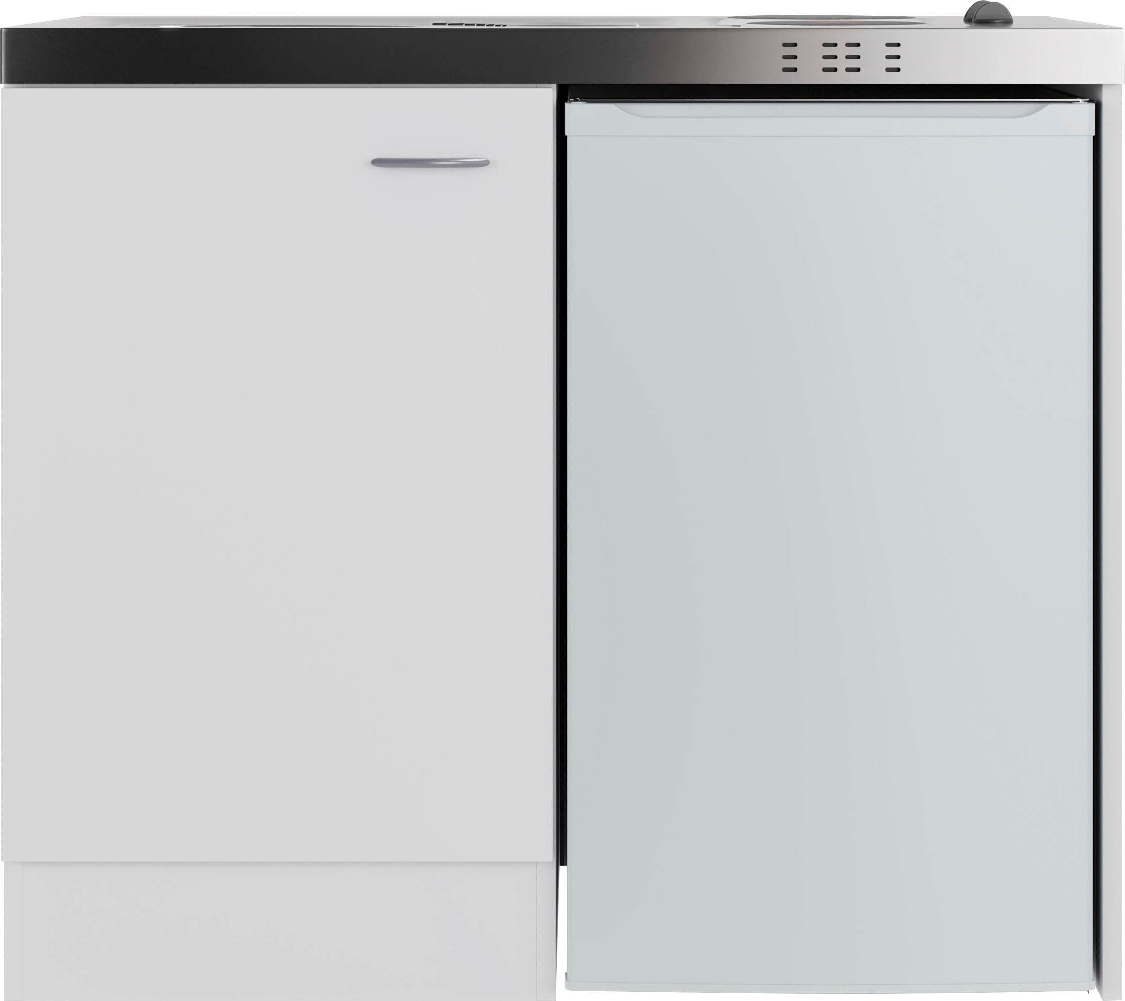 Flex-Well Küchenzeile "Pantry" Gesamtbreite 100 cm, mit DUO Kochfeld und Kü günstig online kaufen
