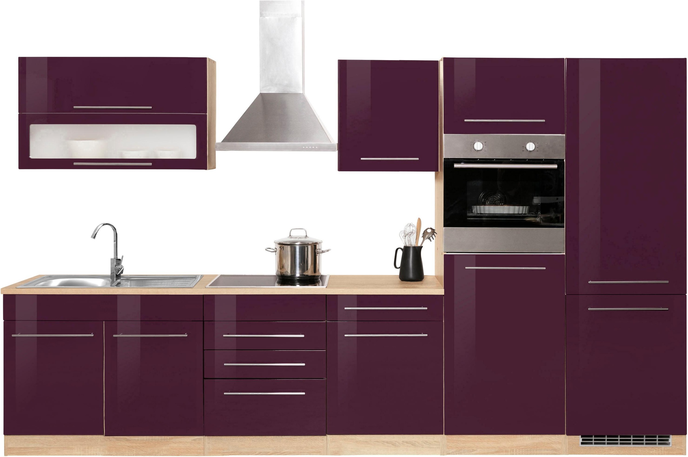 KOCHSTATION "KS-Eton" ohne E-Geräte, Breite 330 cm günstig online kaufen