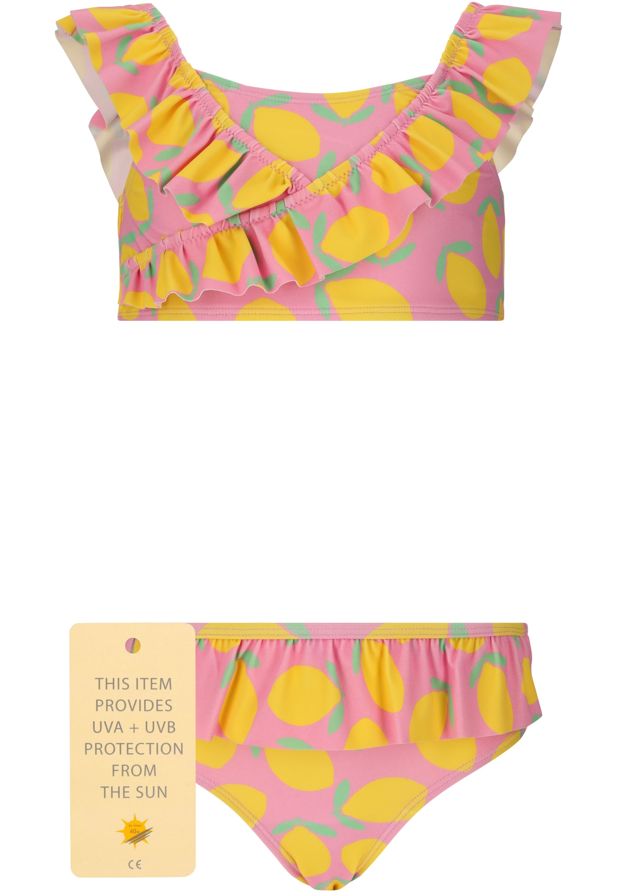 ZIGZAG Balconette-Bikini »Tropical« 1 Stk. mit stylischem Rüschendesign und Sonnenschutz