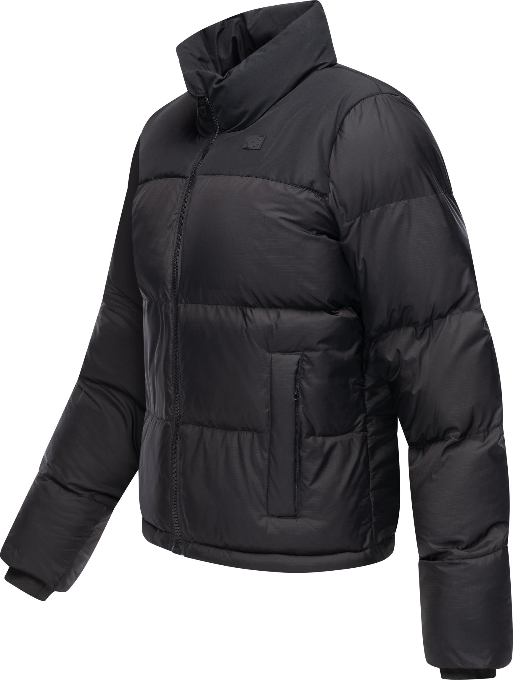 Ragwear Steppjacke »Serah«, ohne Kapuze, stylische Damen Winterjacke im Colourblocking-Design