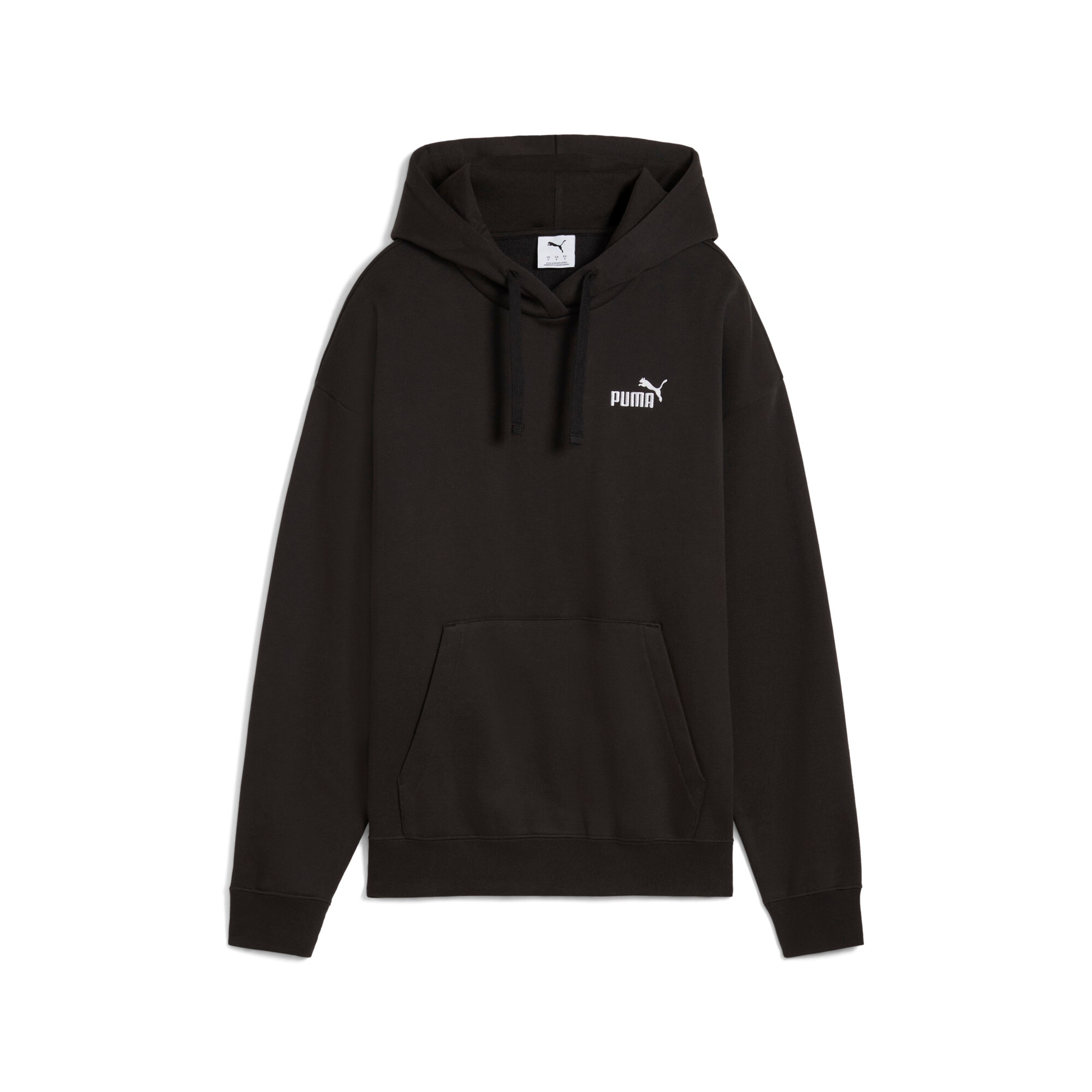 PUMA Kapuzensweatshirt »ESS SMALL NO 1 LOGO COMFORT HOODIE FL«, mit verstellbarer Kapuze, mit Kängurutasche
