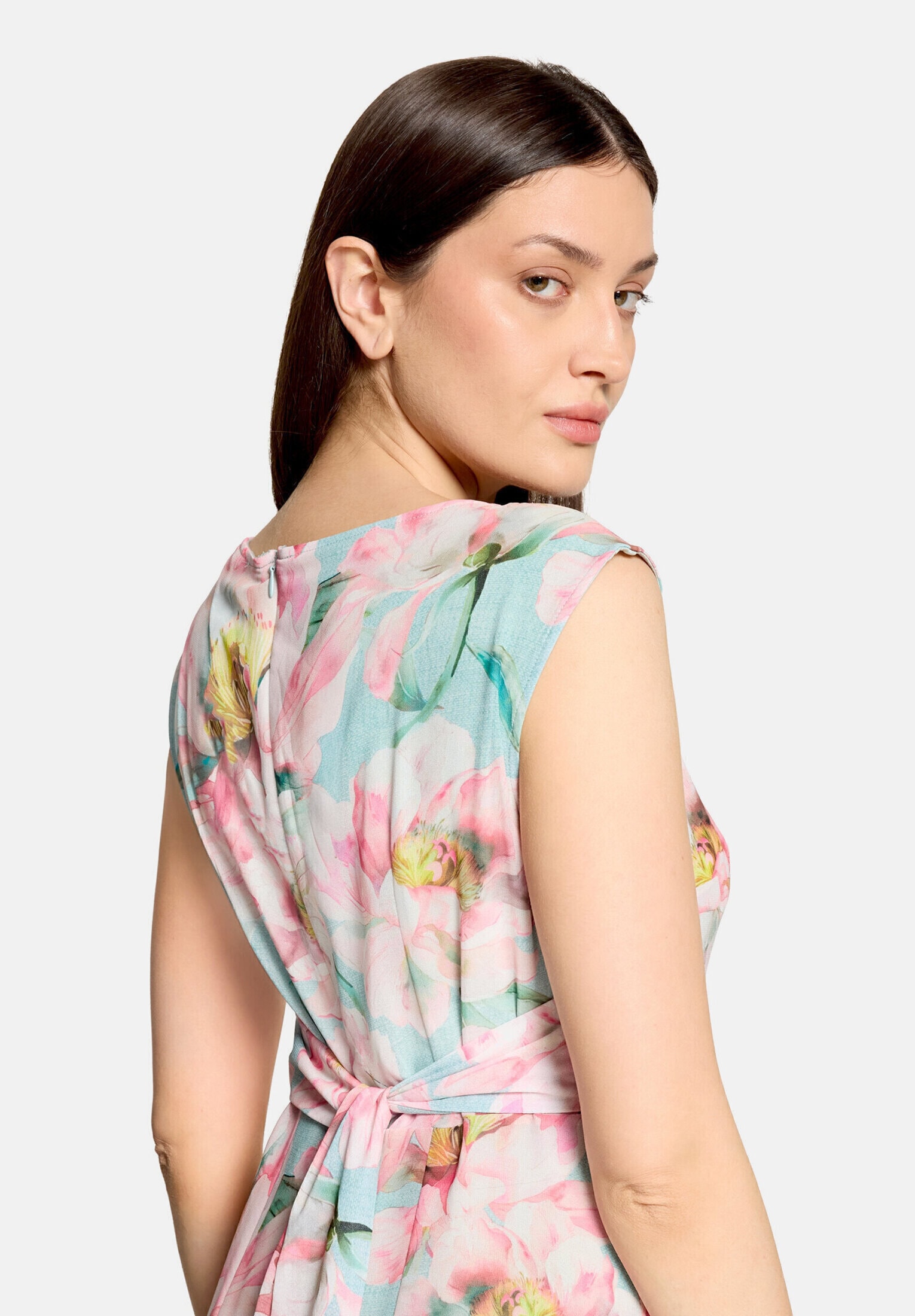 Betty Barclay Chiffonkleid »Damen mit Bindegürtel« Ohne Tasche