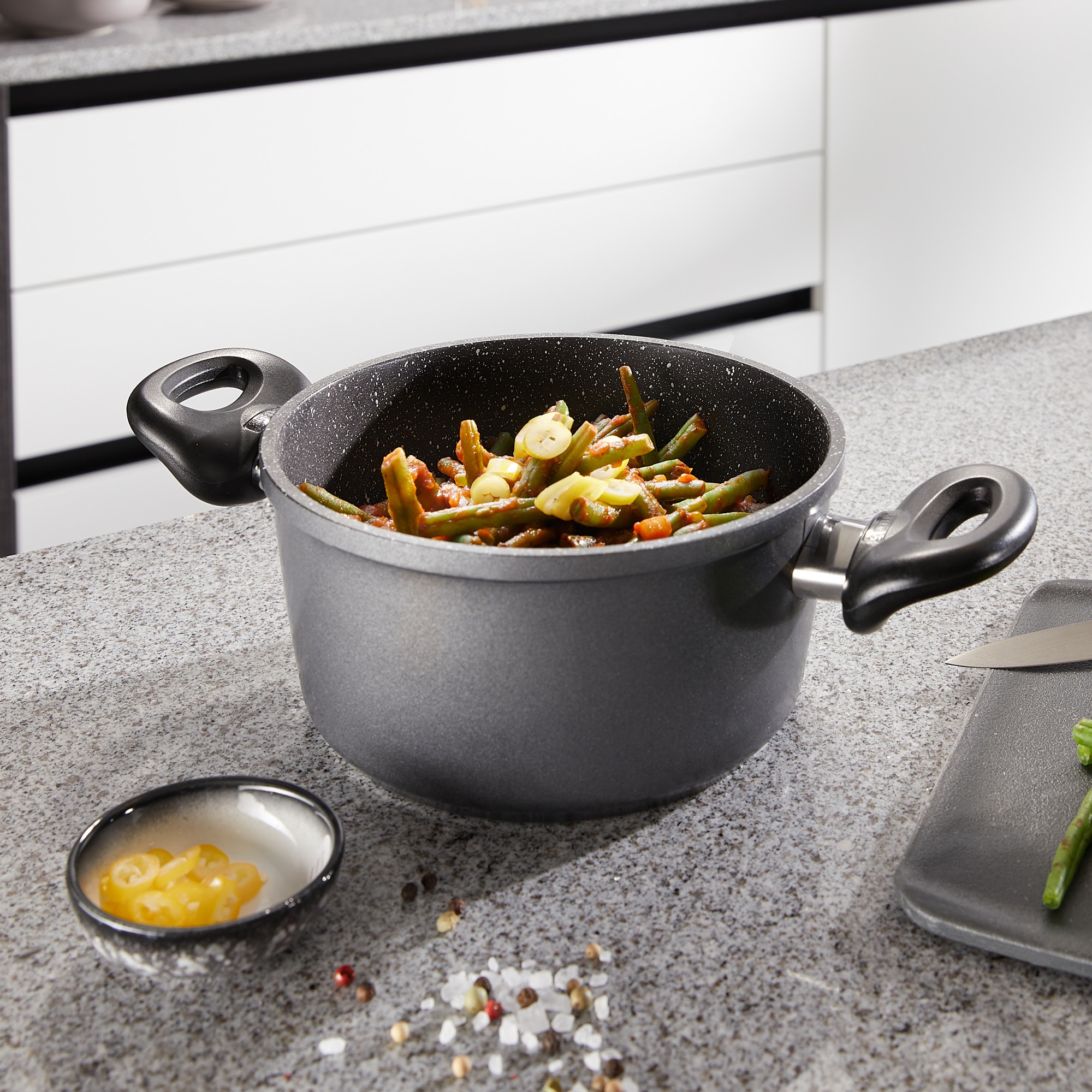 STONELINE Kochtopf 1 Stk. tlg. Aluminium