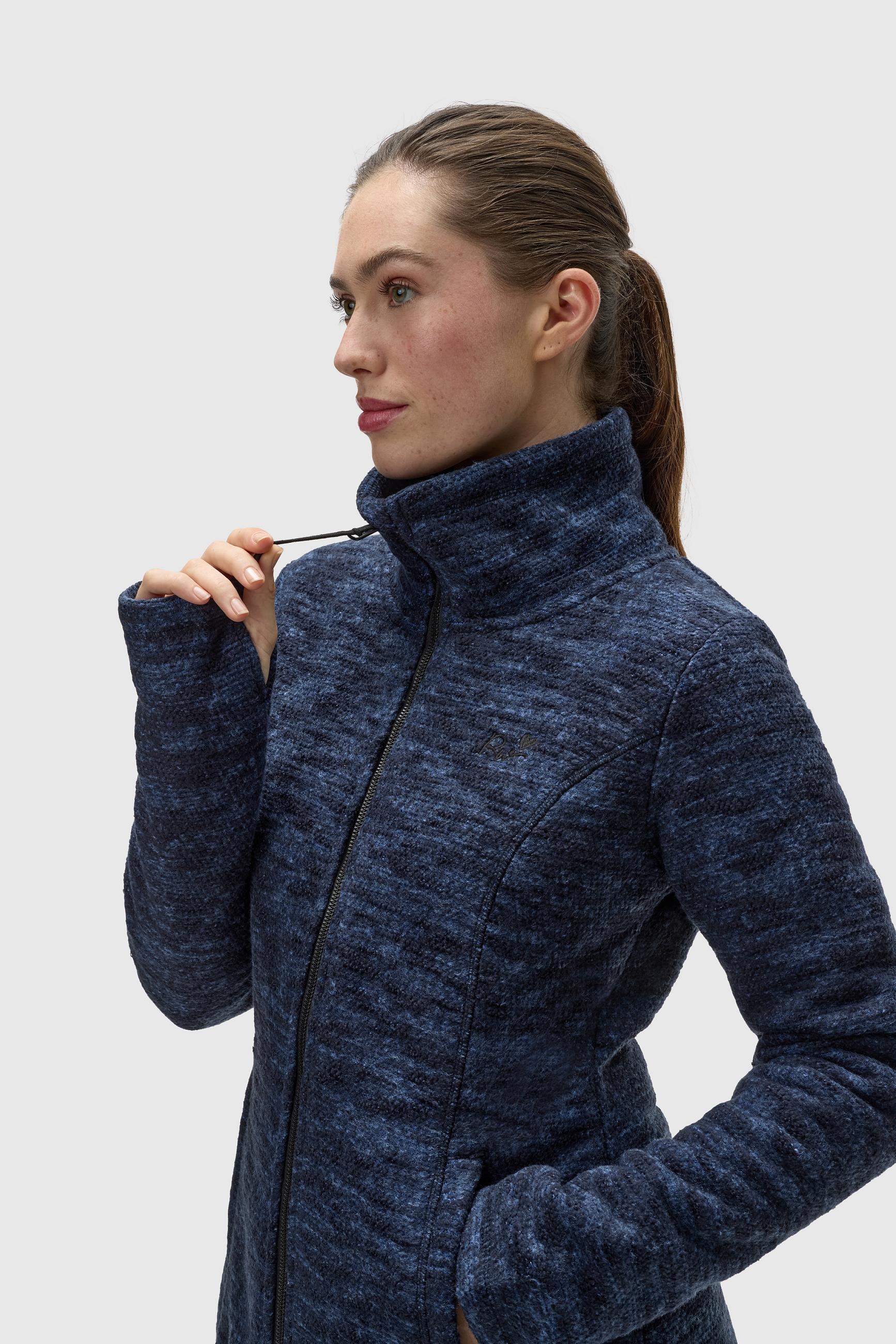 Ragwear Strickjacke »Miram Melange«, Kuschelige Übergangsjacke in Strick-Optik