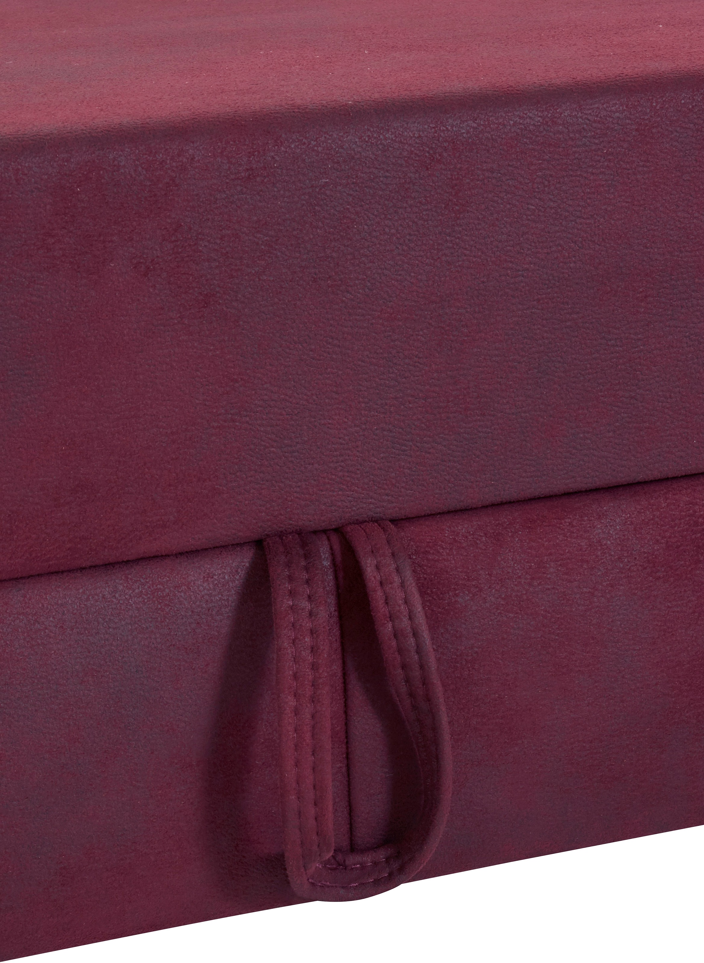sit&more Ecksofa »Darwin L-Form«, inklusive Federkern, wahlweise mit Kopfteilverstellung, Bettfunktion