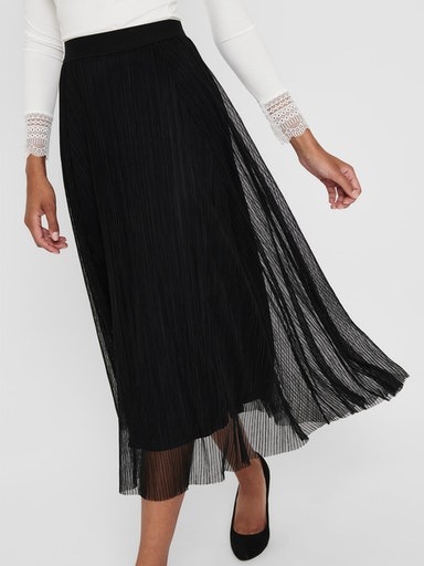 ONLY Onllavina Skirt Women Black XL 2