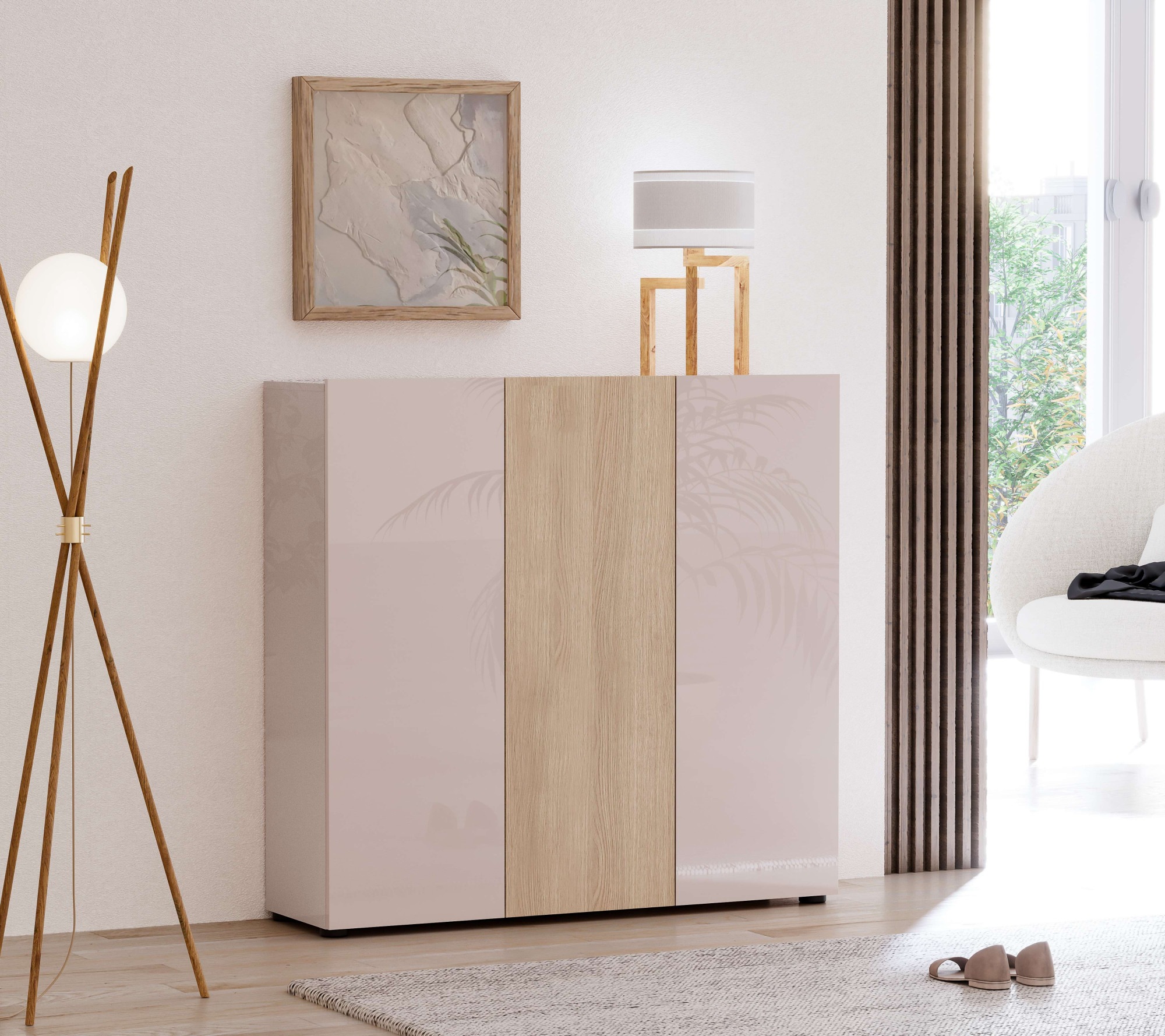 Home affaire Schuhschrank "LADY, Schuhkommode,Schuhmöbel,Schuhablage,Schuhr günstig online kaufen