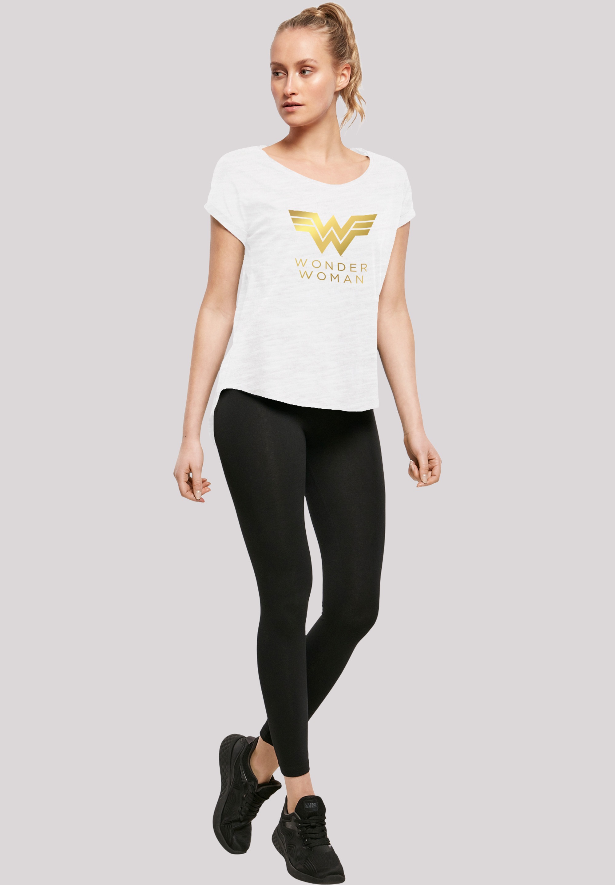 F4NT4STIC T-Shirt »DC Comics Wonder Woman 84 Golden«, Print