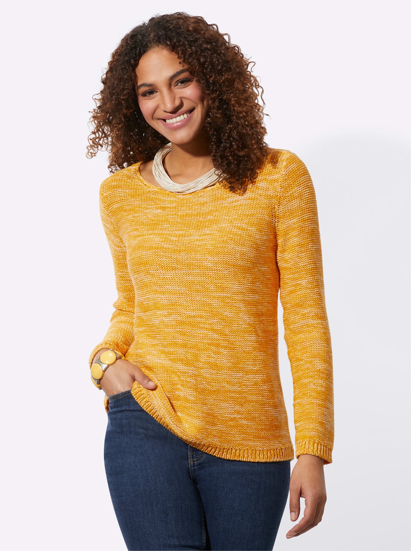 Casual Looks Rundhalspullover "Pullover" günstig online kaufen