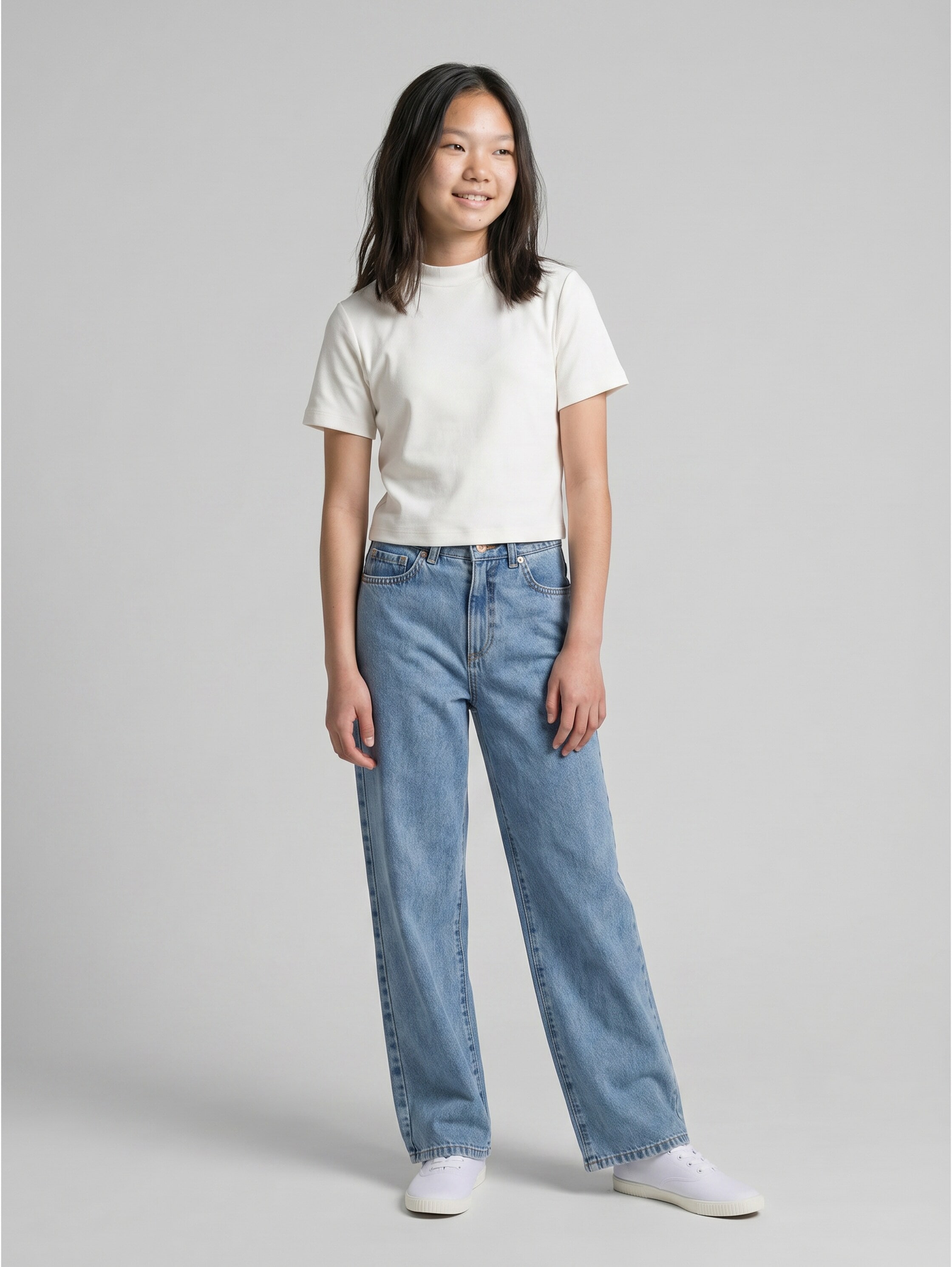 TOM TAILOR Weite Jeans im 5-Pocket-Style