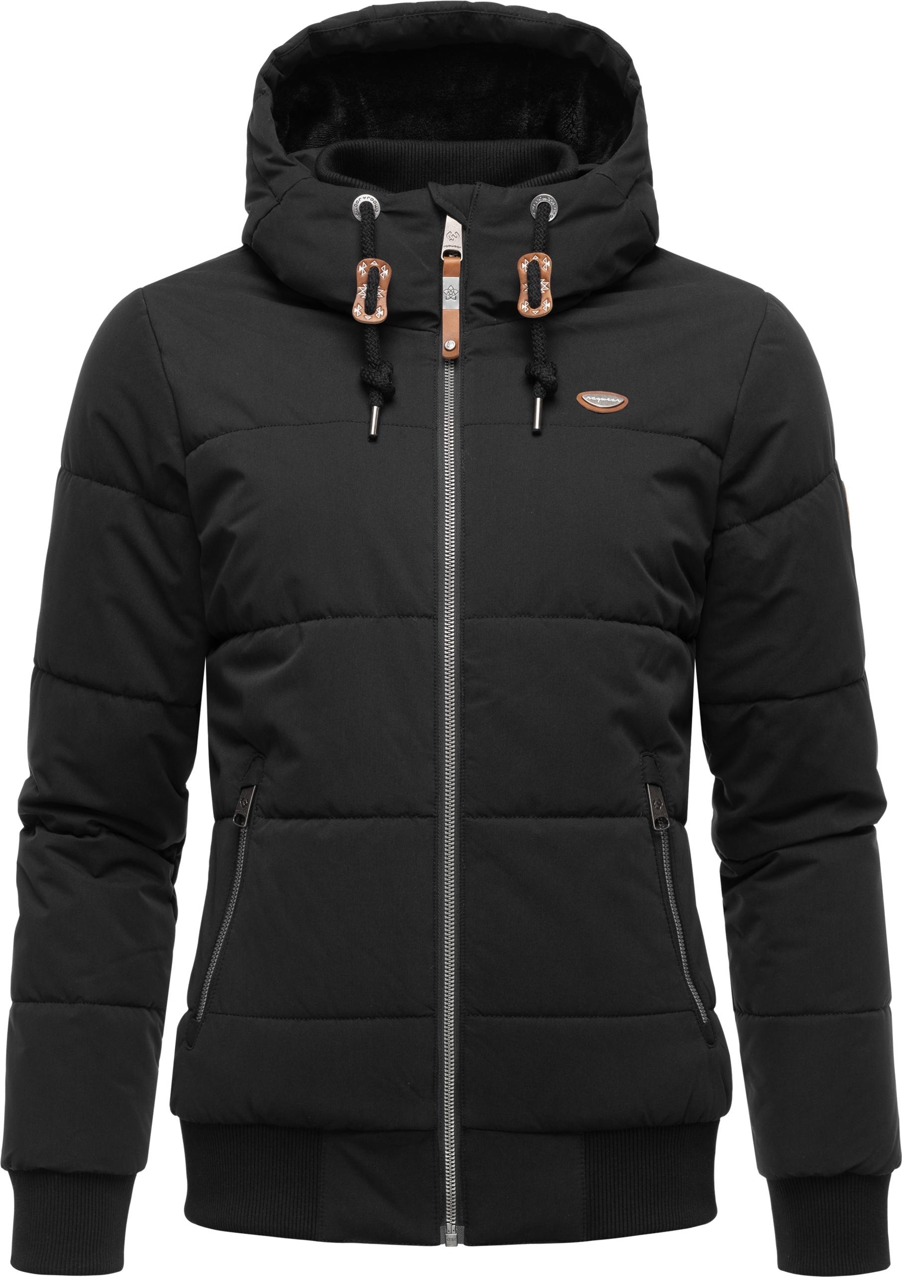 Ragwear Steppjacke "Nuggys Solid", mit Kapuze, stylische und taillierte Win günstig online kaufen