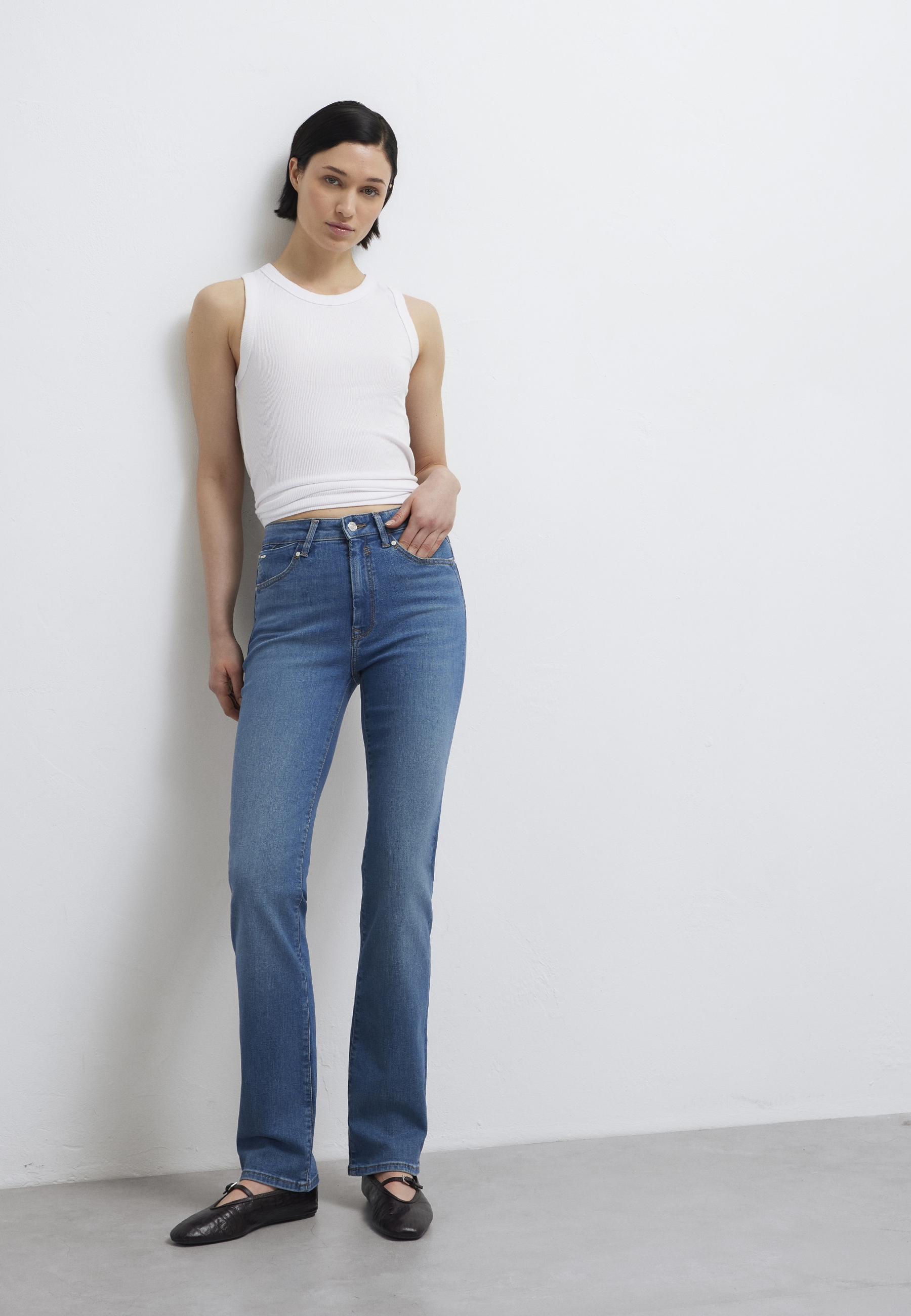 Mavi Straight-Jeans "KENDRA" gerde Form günstig online kaufen