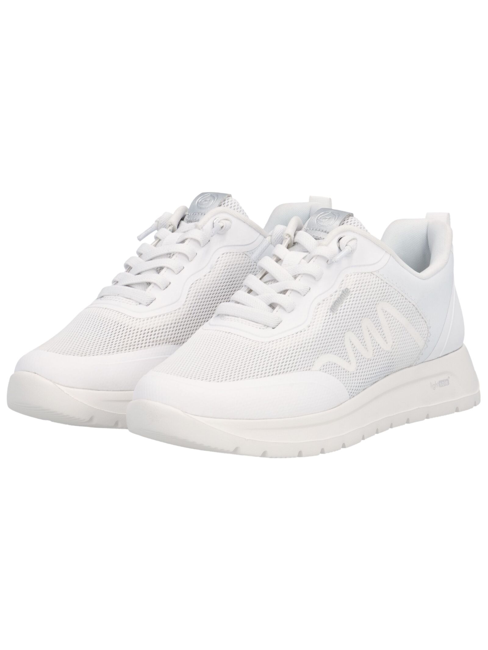 Sneaker REMONTE "Remonte Sneaker Synthetik/Textil", Damen, Gr. 43, weiß, Synthetik, Textil, Schuhe Sneaker 3