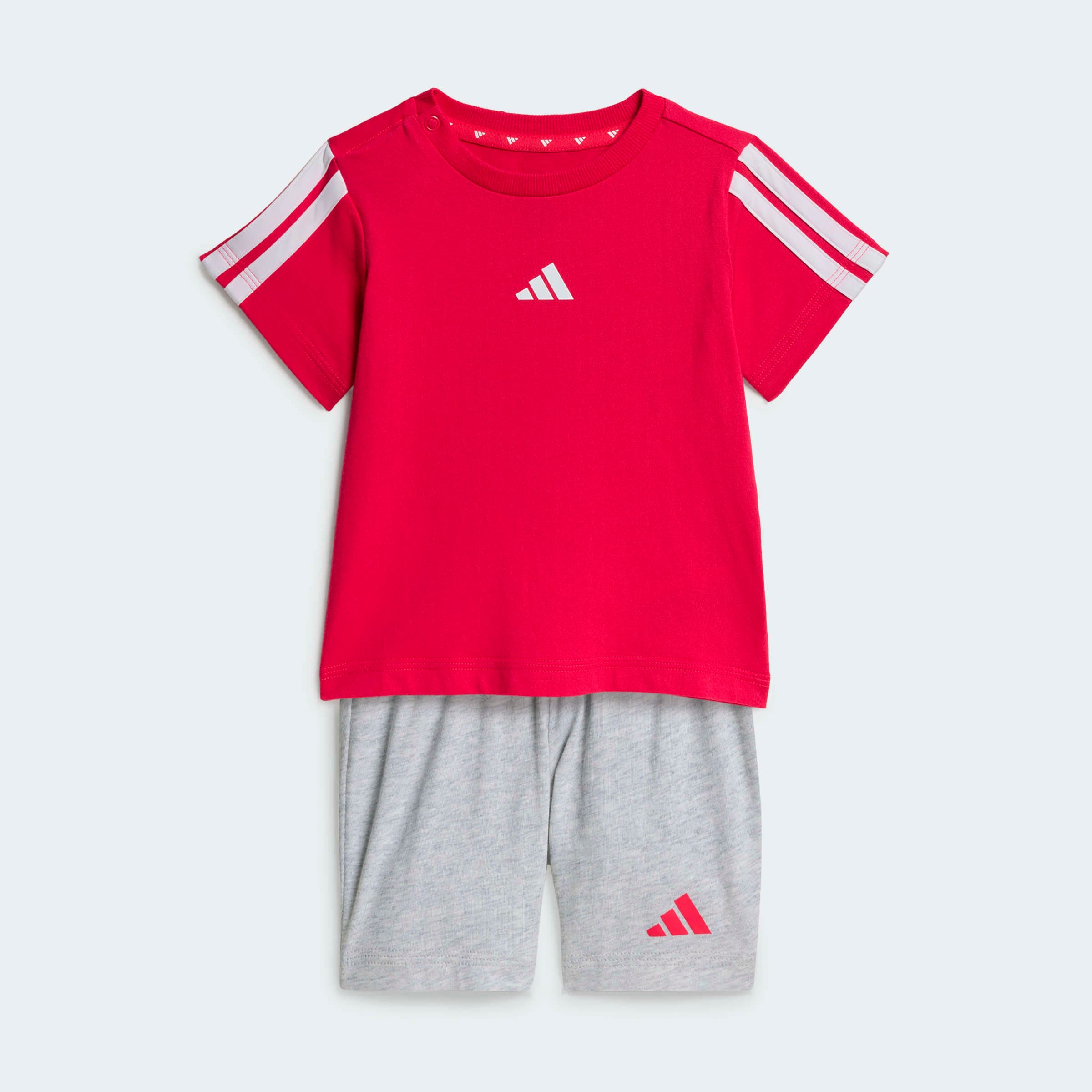adidas Sportswear Trainingsanzug "ESSENTIALS KIDS -SET" 2 für Babys, zweiteiliges Set, aus Baumwolle