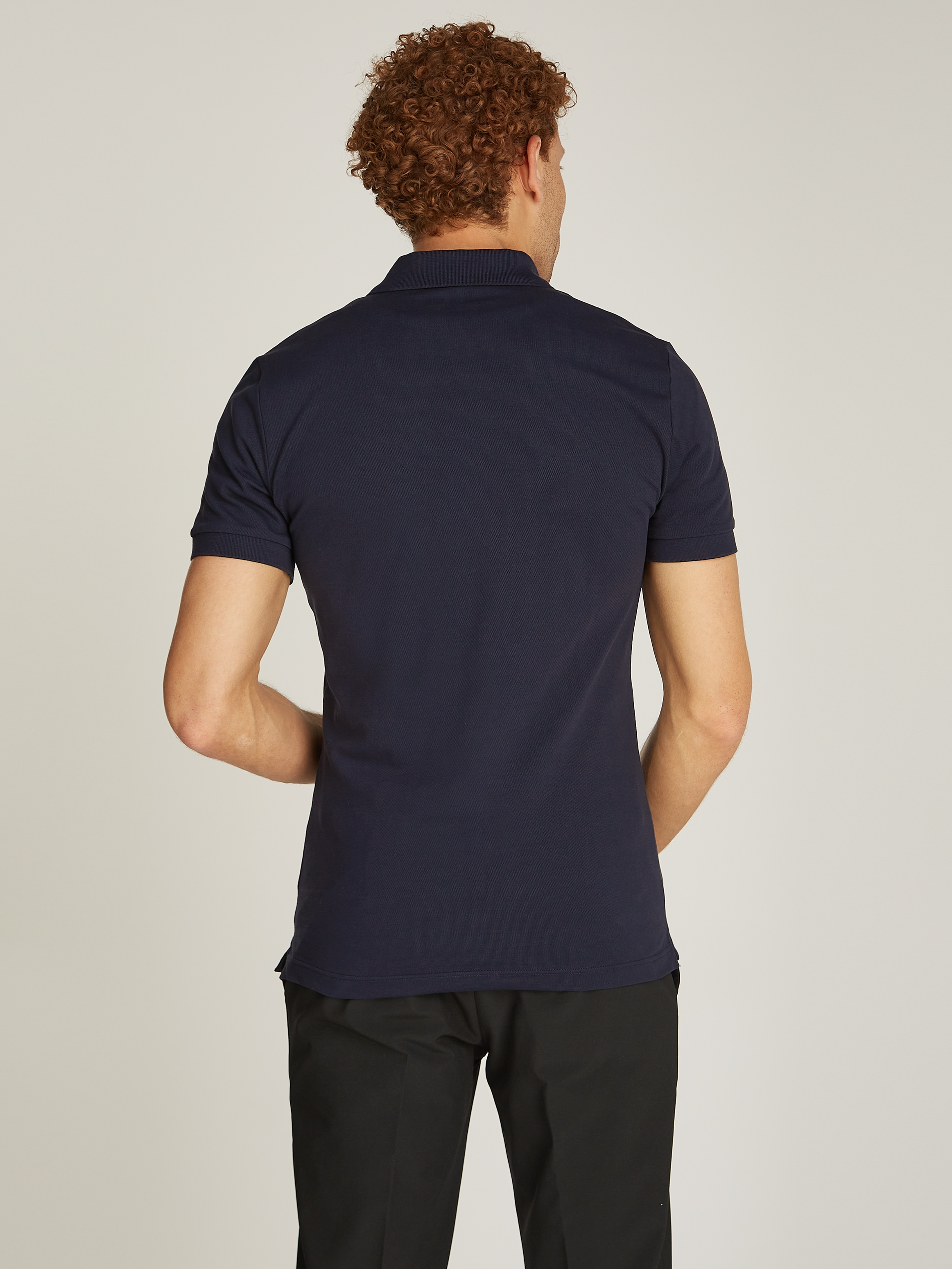 Calvin Klein Jeans Poloshirt "CK EMBRO BADGE SLIM POLO", mit Logopatch günstig online kaufen