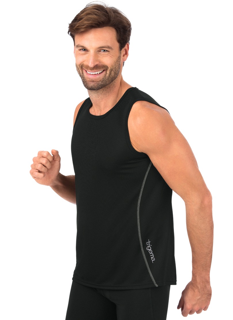 Trigema Tanktop "TRIGEMA Funktionstank COOLMAX" 1 Stk. tlg. günstig online kaufen