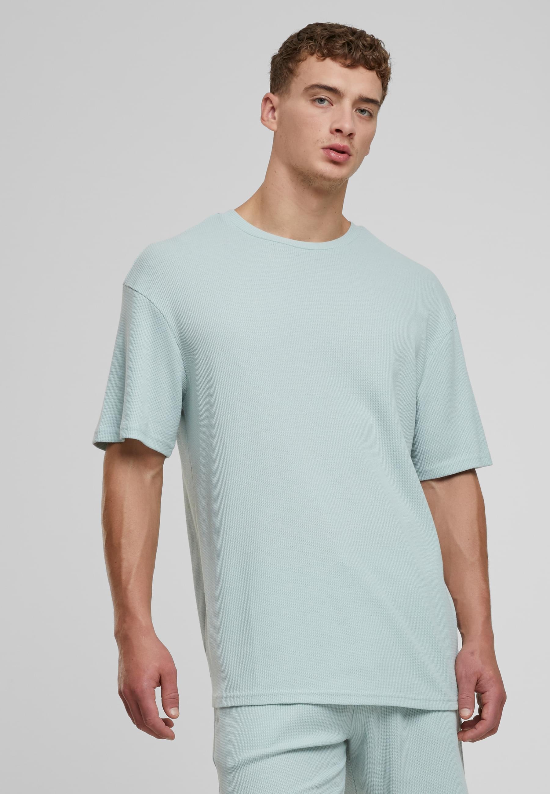 URBAN CLASSICS T-Shirt »Urban Classics Herren Waffle Tee« 1 Stk.