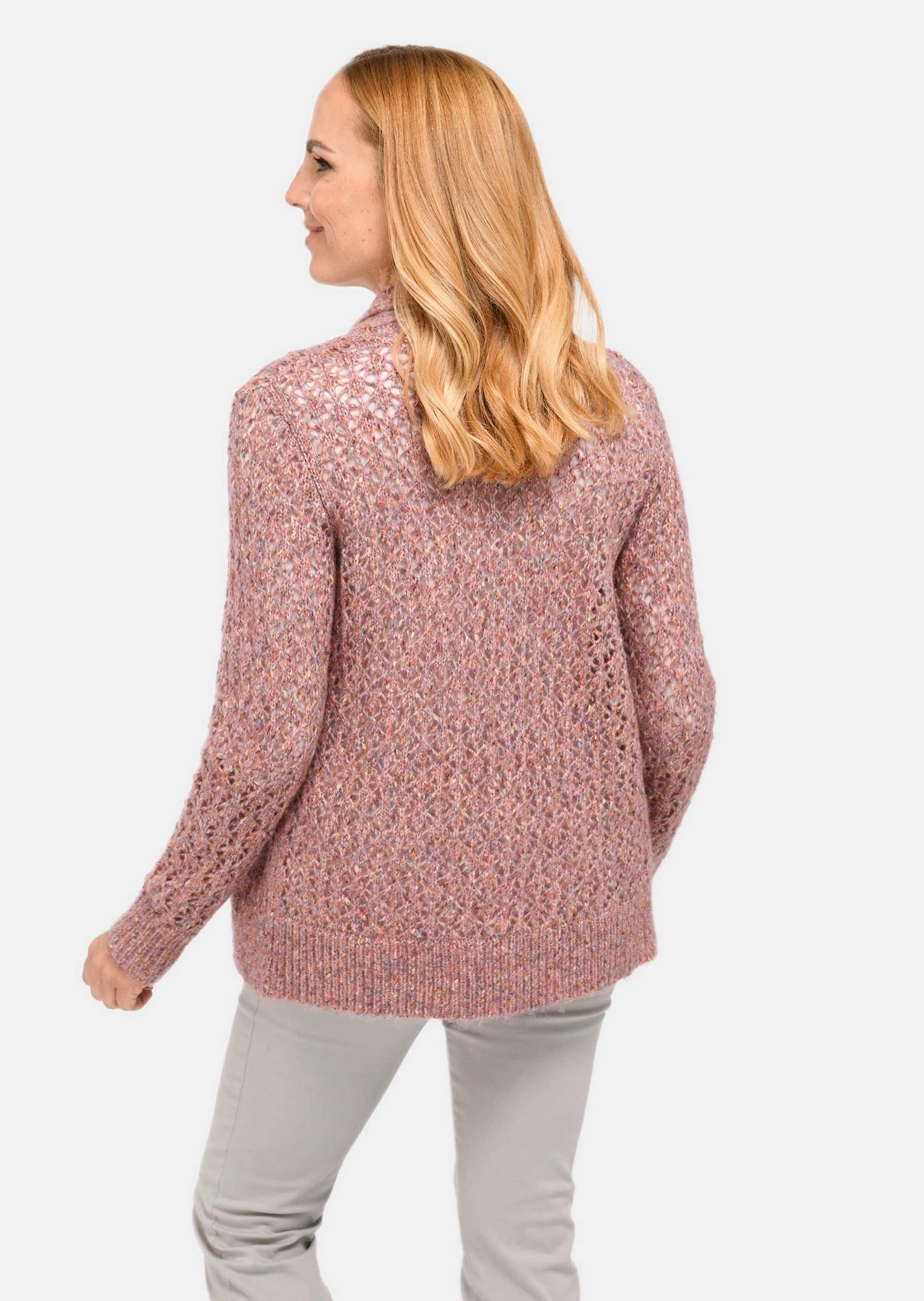 GOLDNER Strickjacke »Strickjacke Trageangenehme offene Strickjacke«