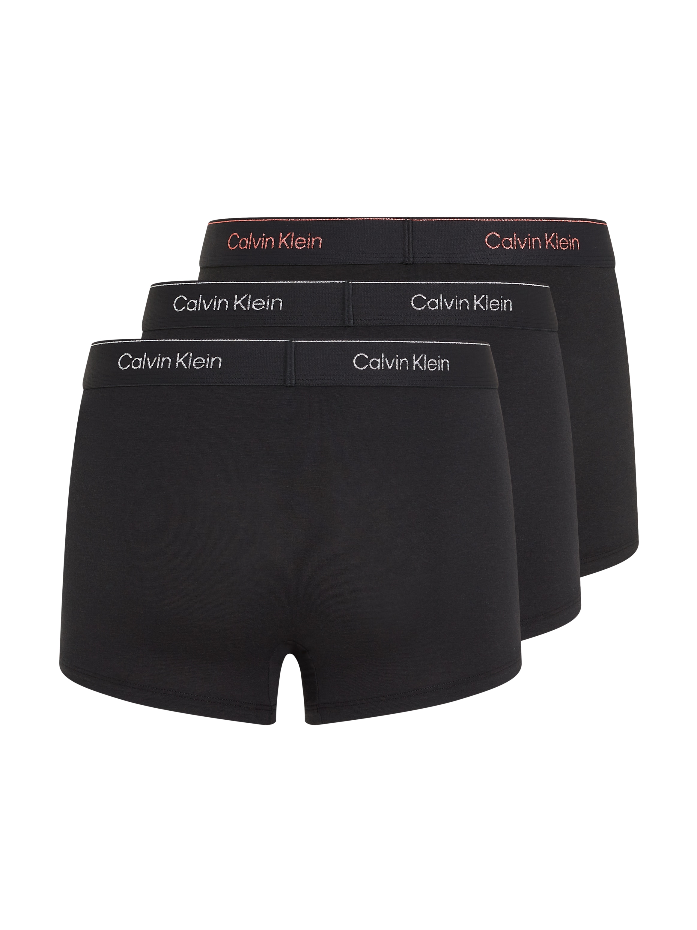 Calvin Klein Underwear Trunk »LOW RISE TRUNK 3PK«, (Packung, 3 St., 3er-Pack), mit Logo-Elastikbund (3 Stück)