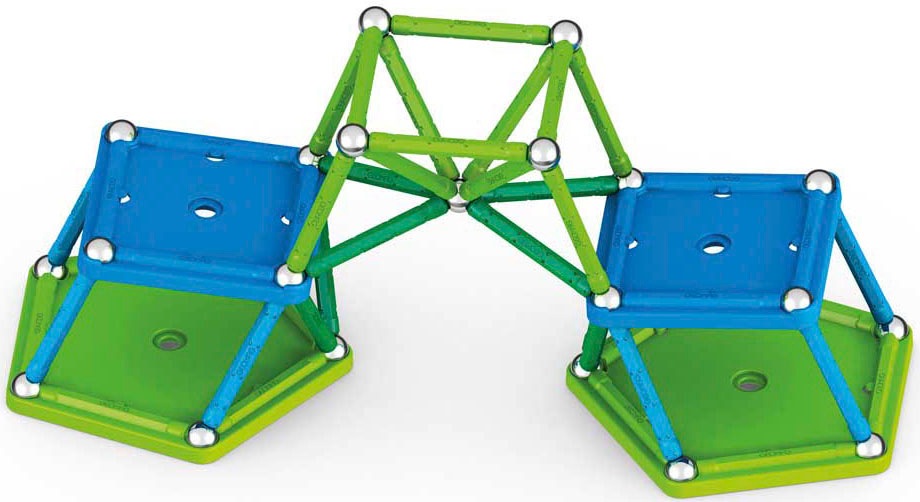 Geomag™ Magnetspielbausteine »GEOMAG™ Classic, Recycled«, (60 St.), aus recyceltem Material; Made in Europe