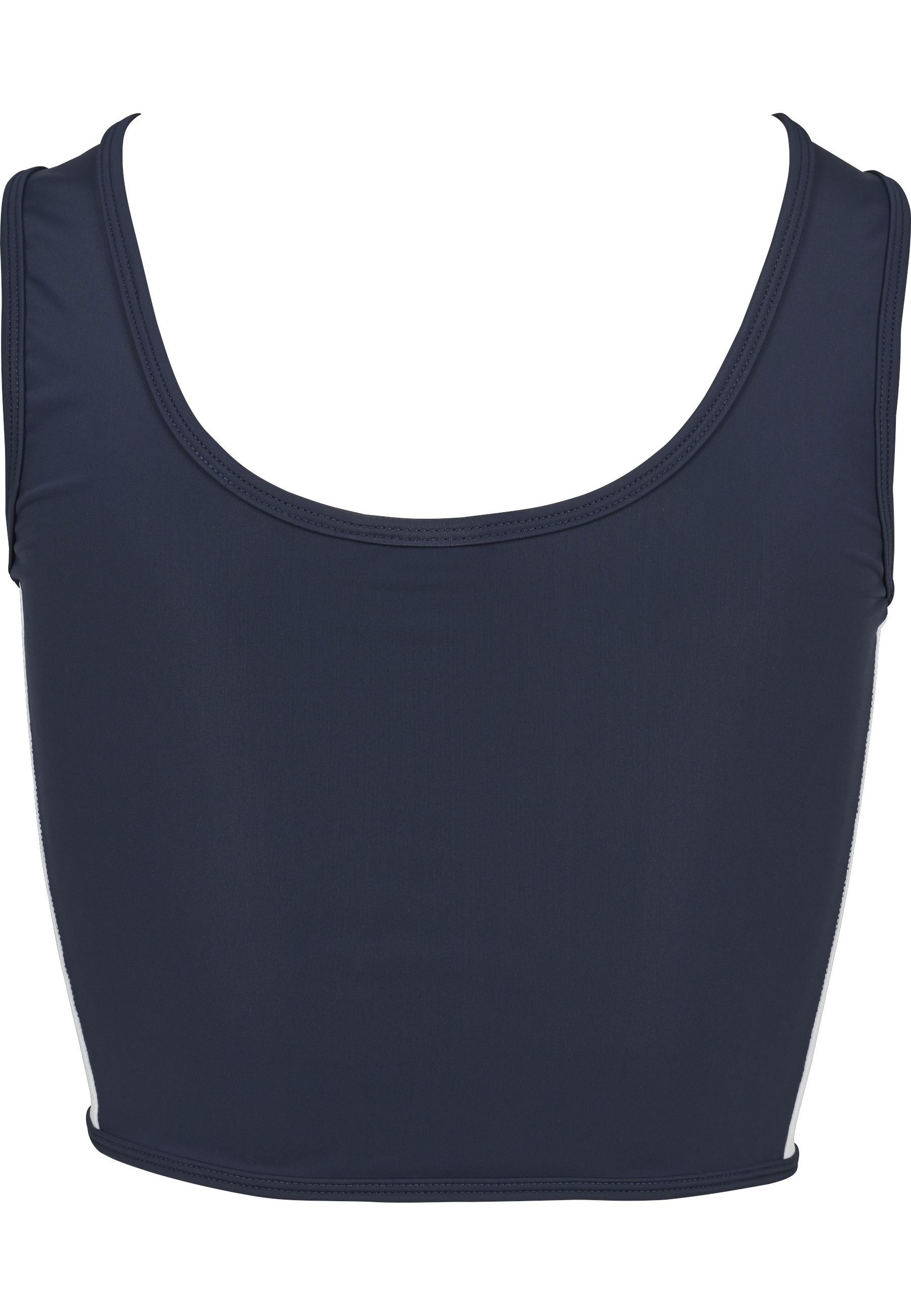 URBAN CLASSICS Tanktop "Urban Classics Damen Ladies Side Stripe Cropped Zip günstig online kaufen
