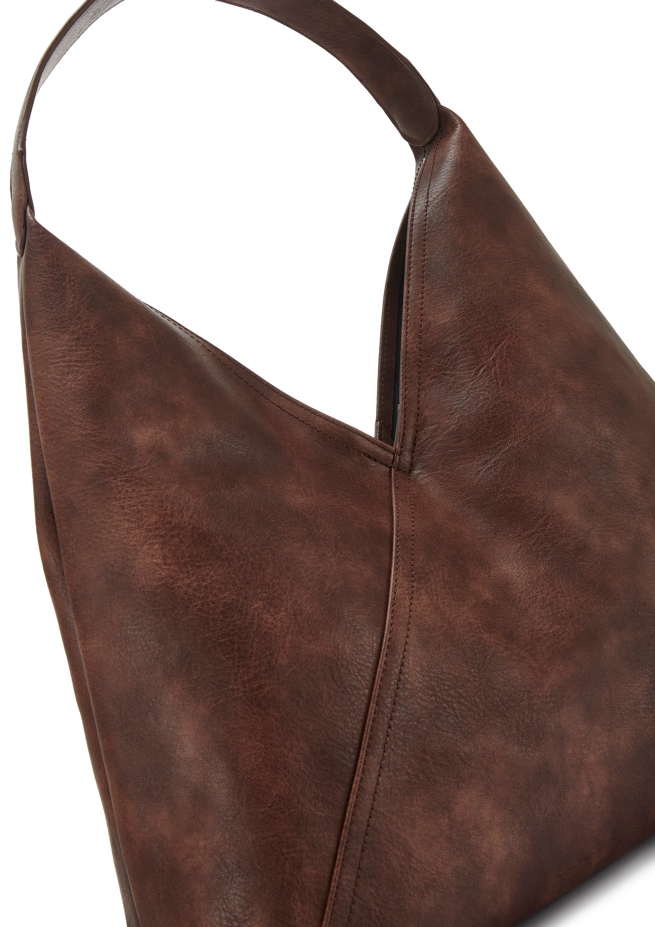 Vivance Shopper, Handtasche, Schultertasche, Henkeltasche, Hobobag VEGAN