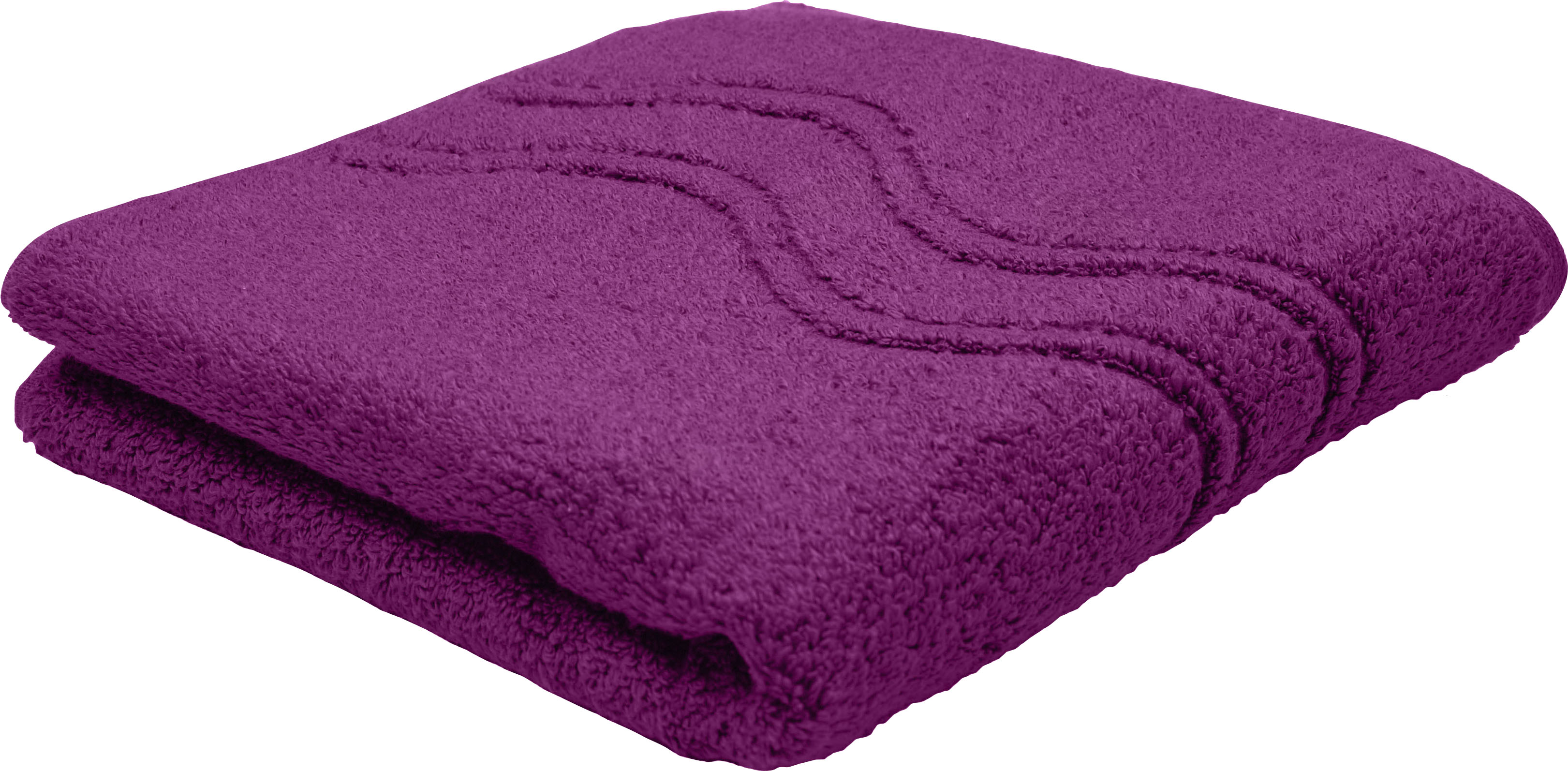 ROSS 1100000002199 "Cashmere feeling" 100% Baumwolle, mit Wellen-Bordüre, große Farbauswahl