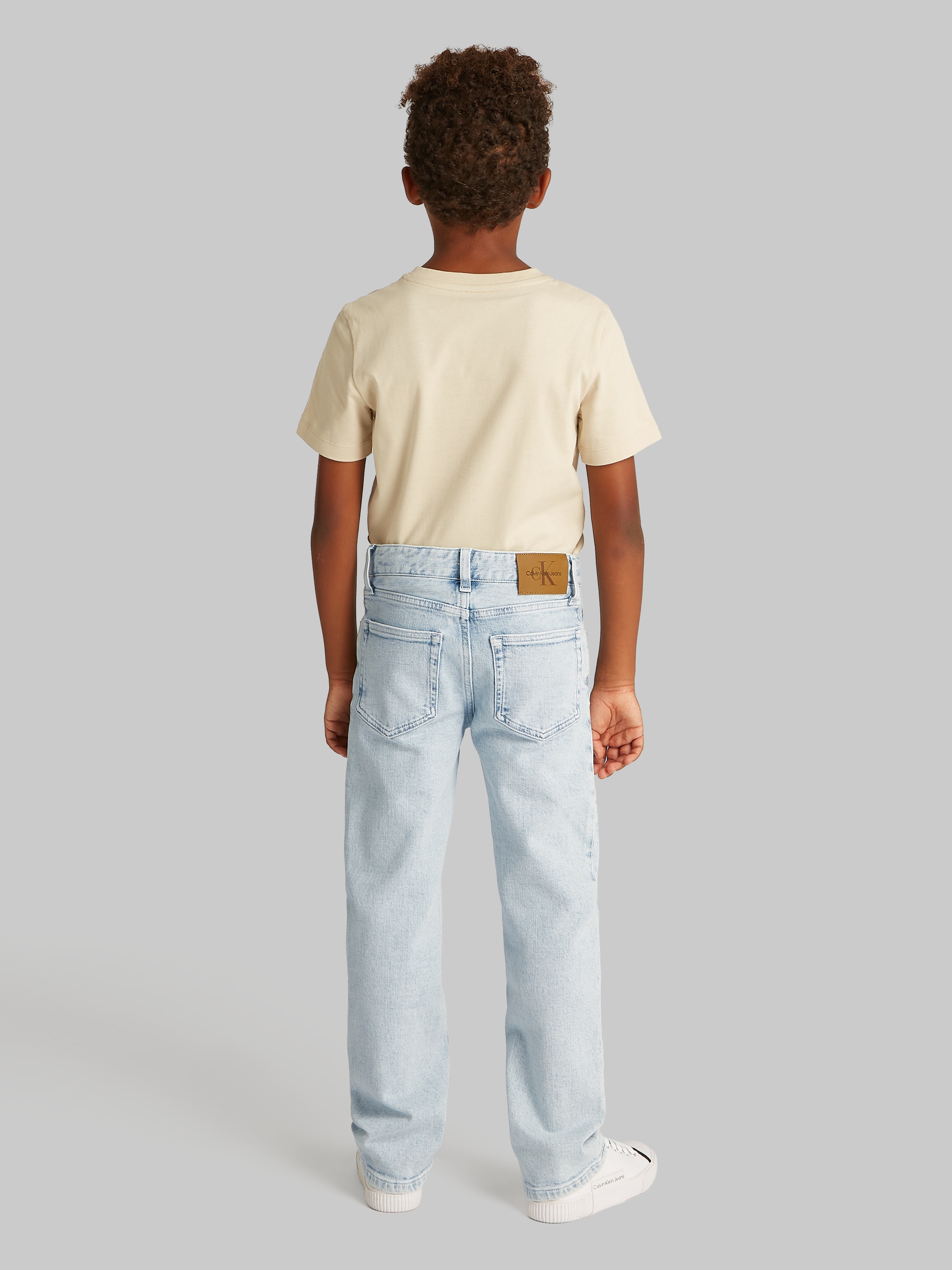 Calvin Klein Jeans Straight-Jeans »CLEAN SKY BLUE REG. STRAIGHT«, in Stone Waschung