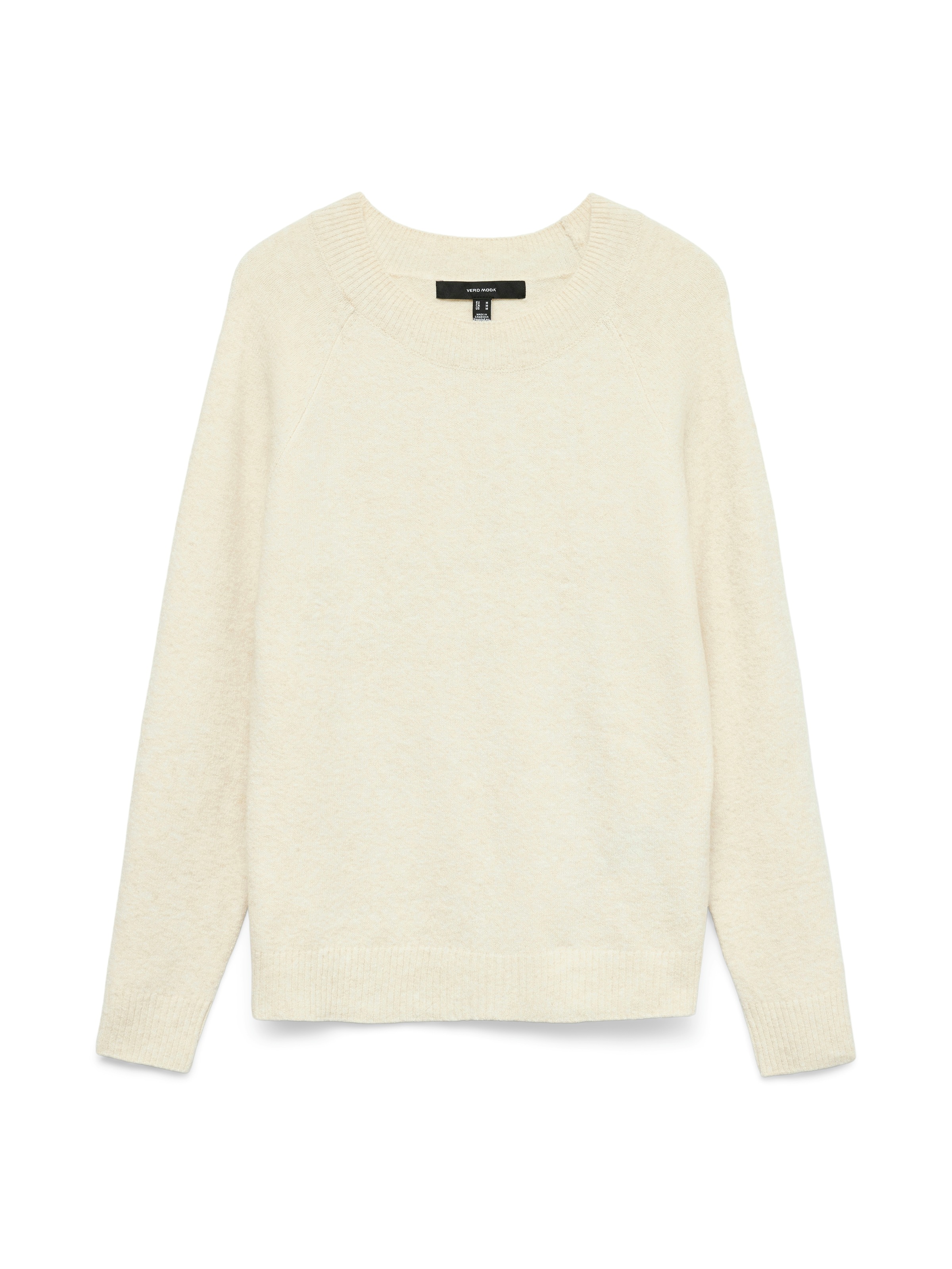 Vero Moda Rundhalspullover »VMDOFFY« in melierter Optik