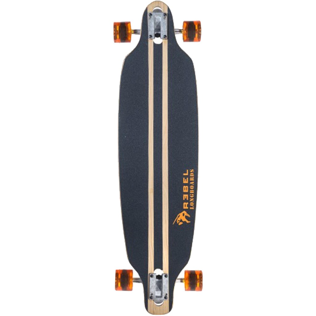 REBEL Longboard »Pacific Palisades orange«