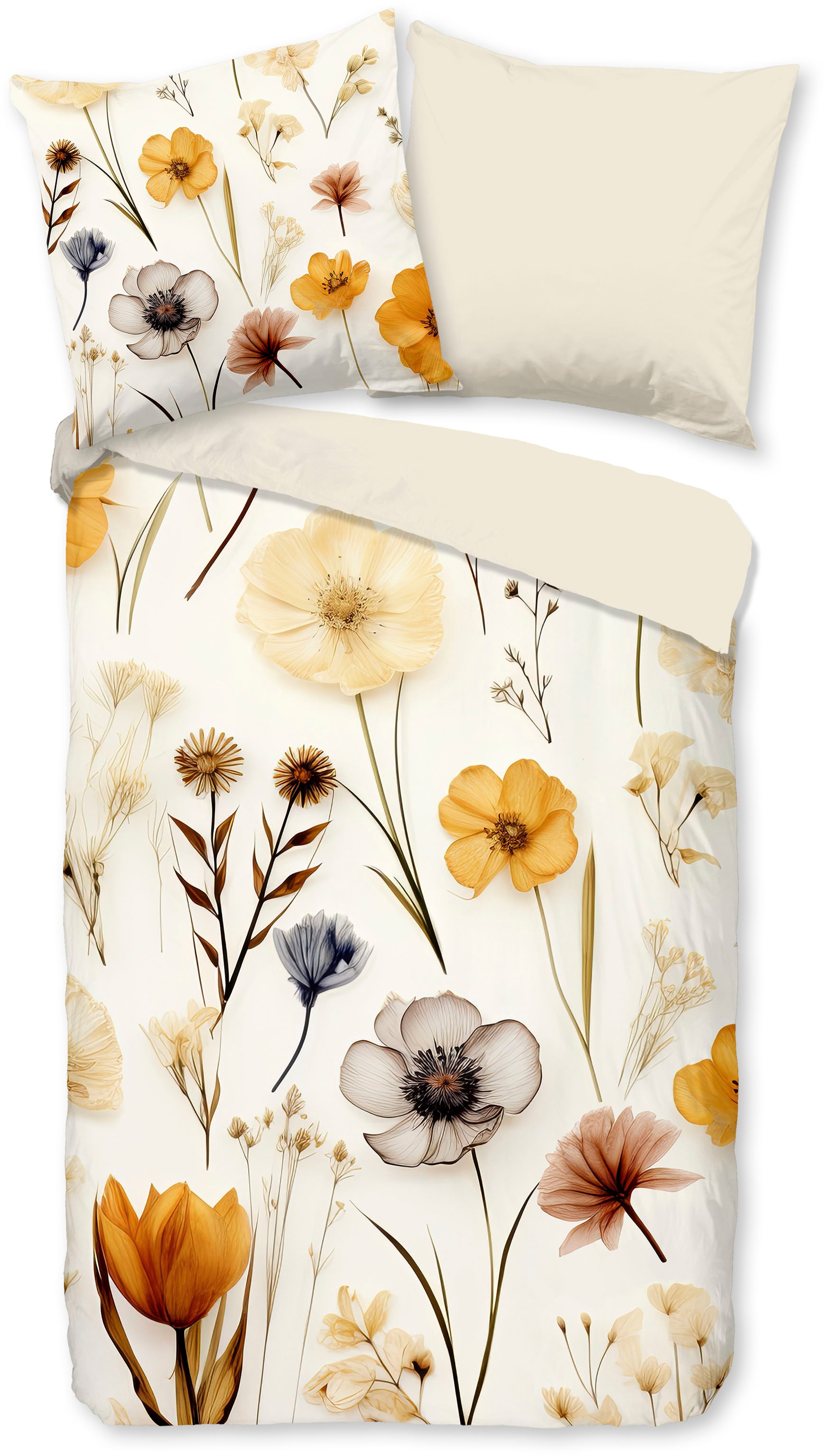 good morning Wendebettwäsche "Lara" 2 Stk. 100% Baumwolle, Renforcé, Reißve günstig online kaufen