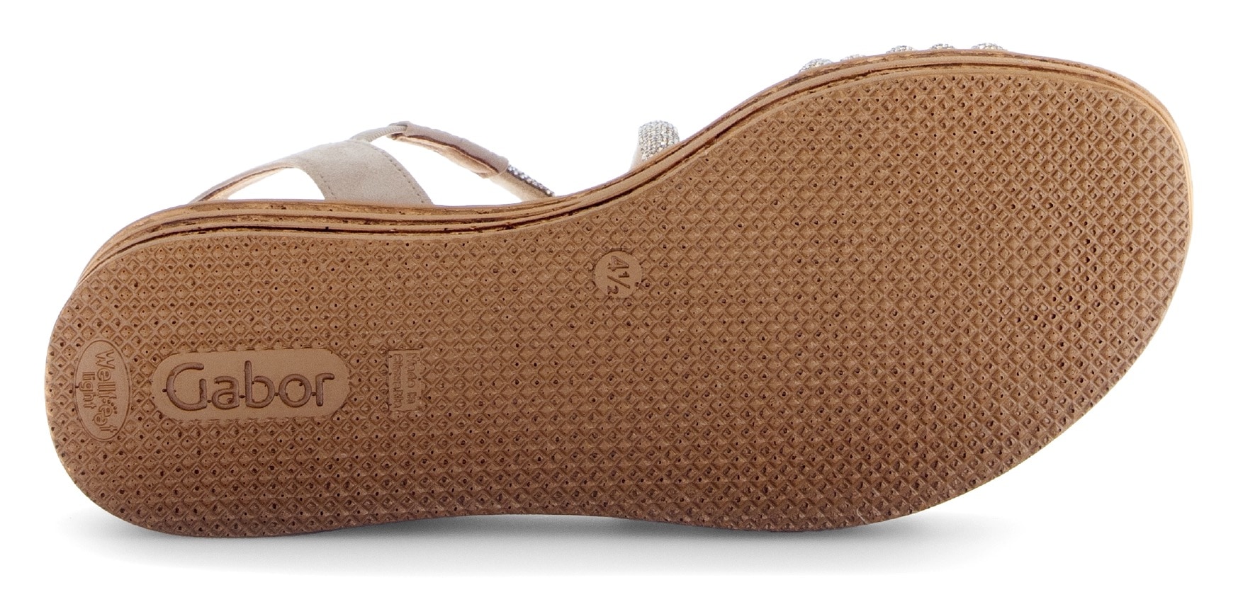 Gabor Keilsandalette, Plateau, Sommerschuh, Riemchensandale mit Best Fitting-Ausstattung