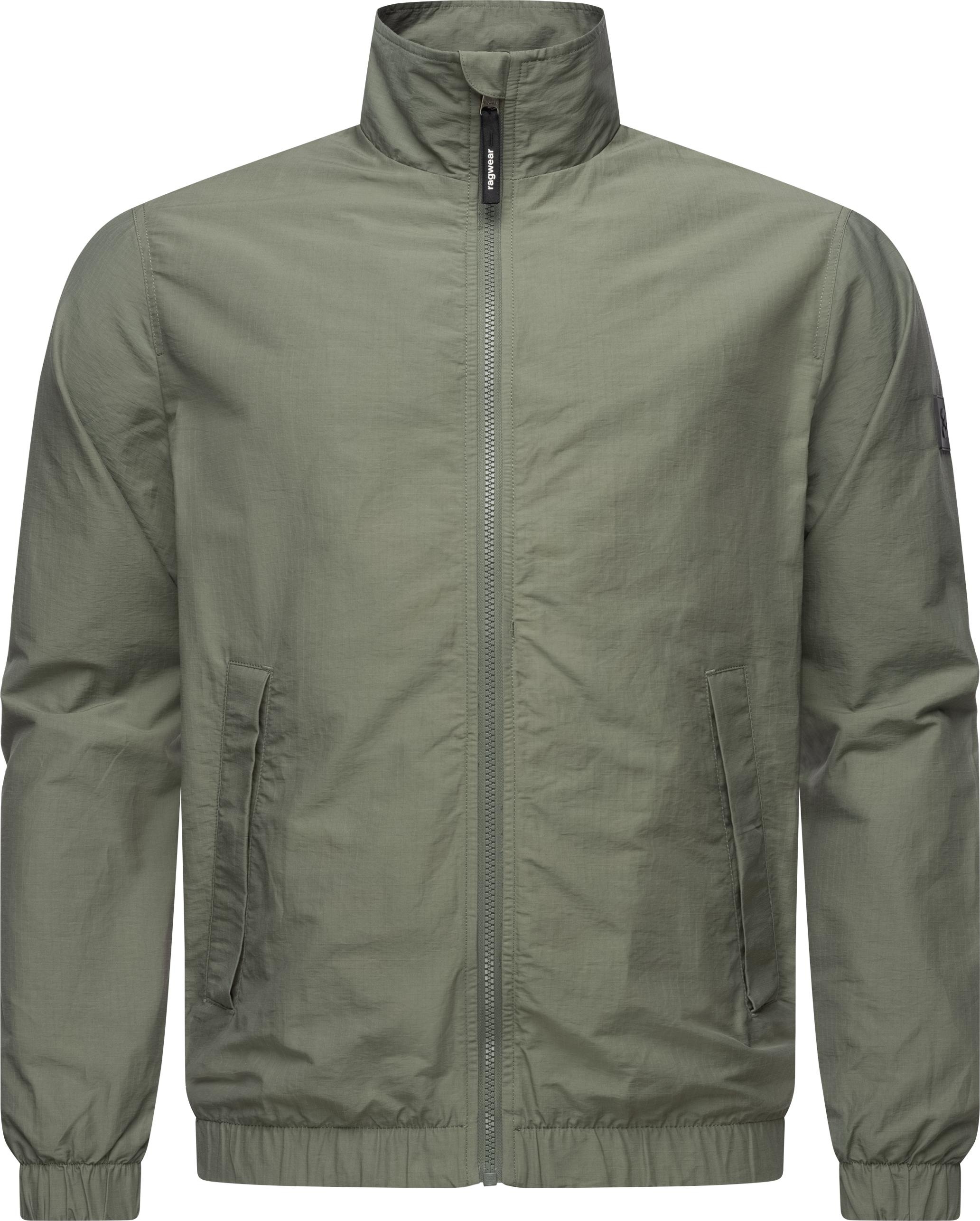 Ragwear Outdoorjacke »Holdeon«, ohne Kapuze, Stylische Herren Übergangsjacke aus Ripstop-Material