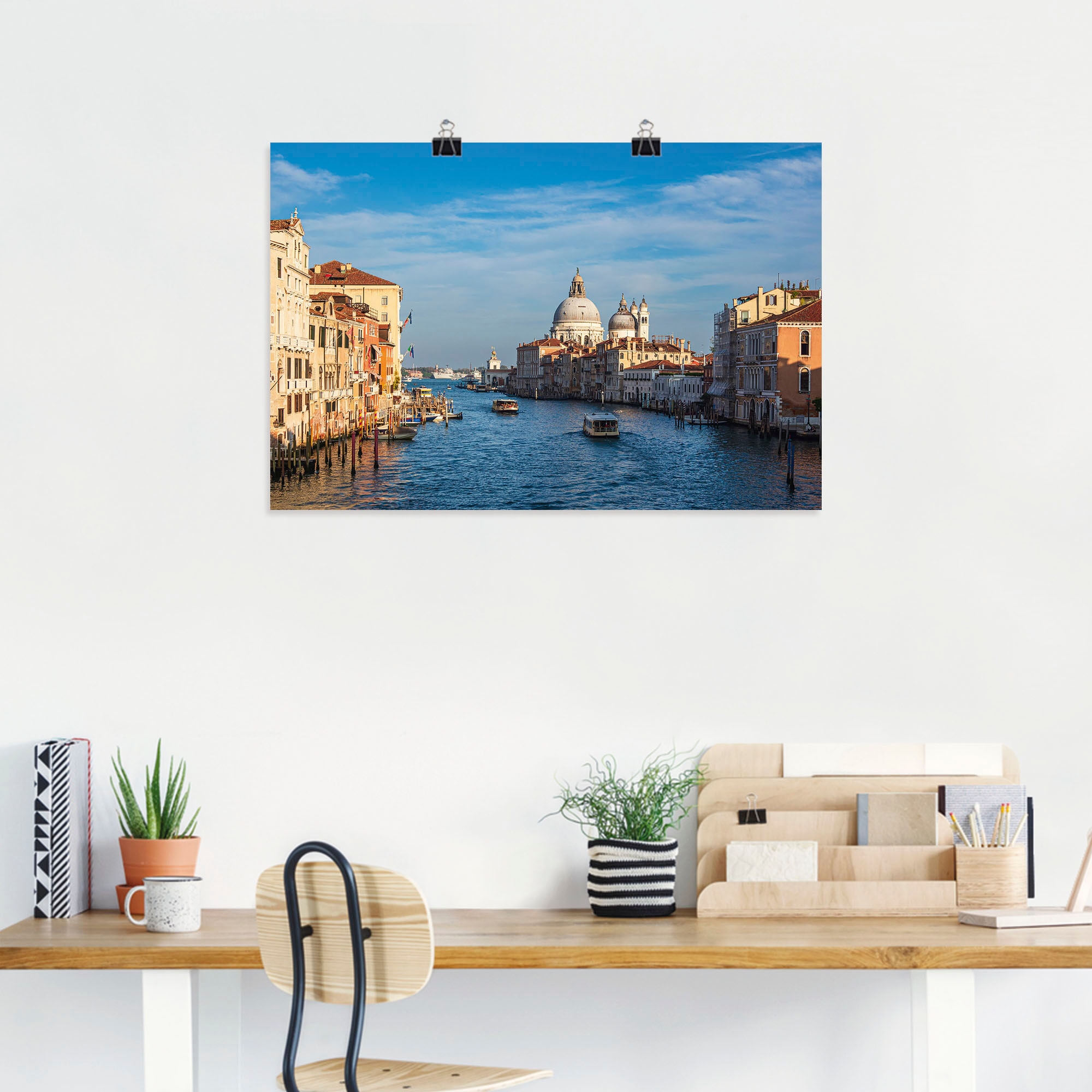 Artland Wandbild »Kirche Santa Maria della Salute Venedig«, Venedig, (1 St.), als Poster, Wandaufkleber in verschied. Größen